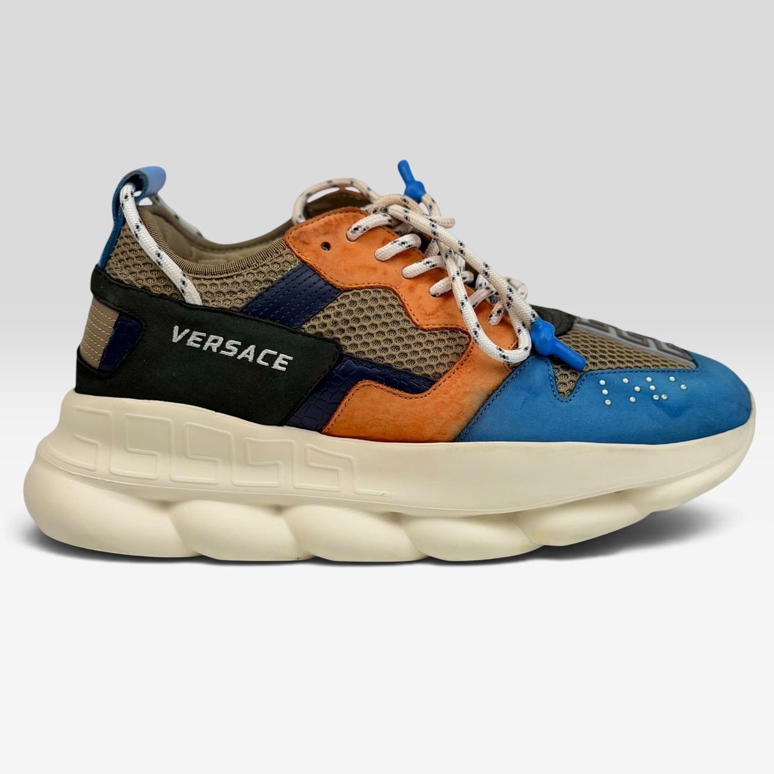 Versace Chain Reaction Blue/Orange | Sneakers Versace