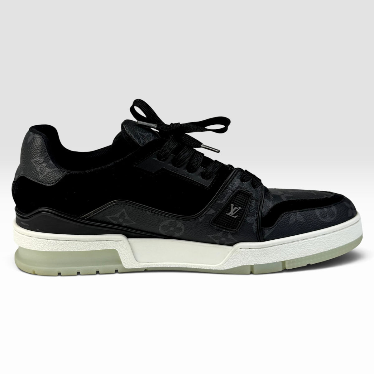 Louis Vuitton LV Trainer Black Monogram