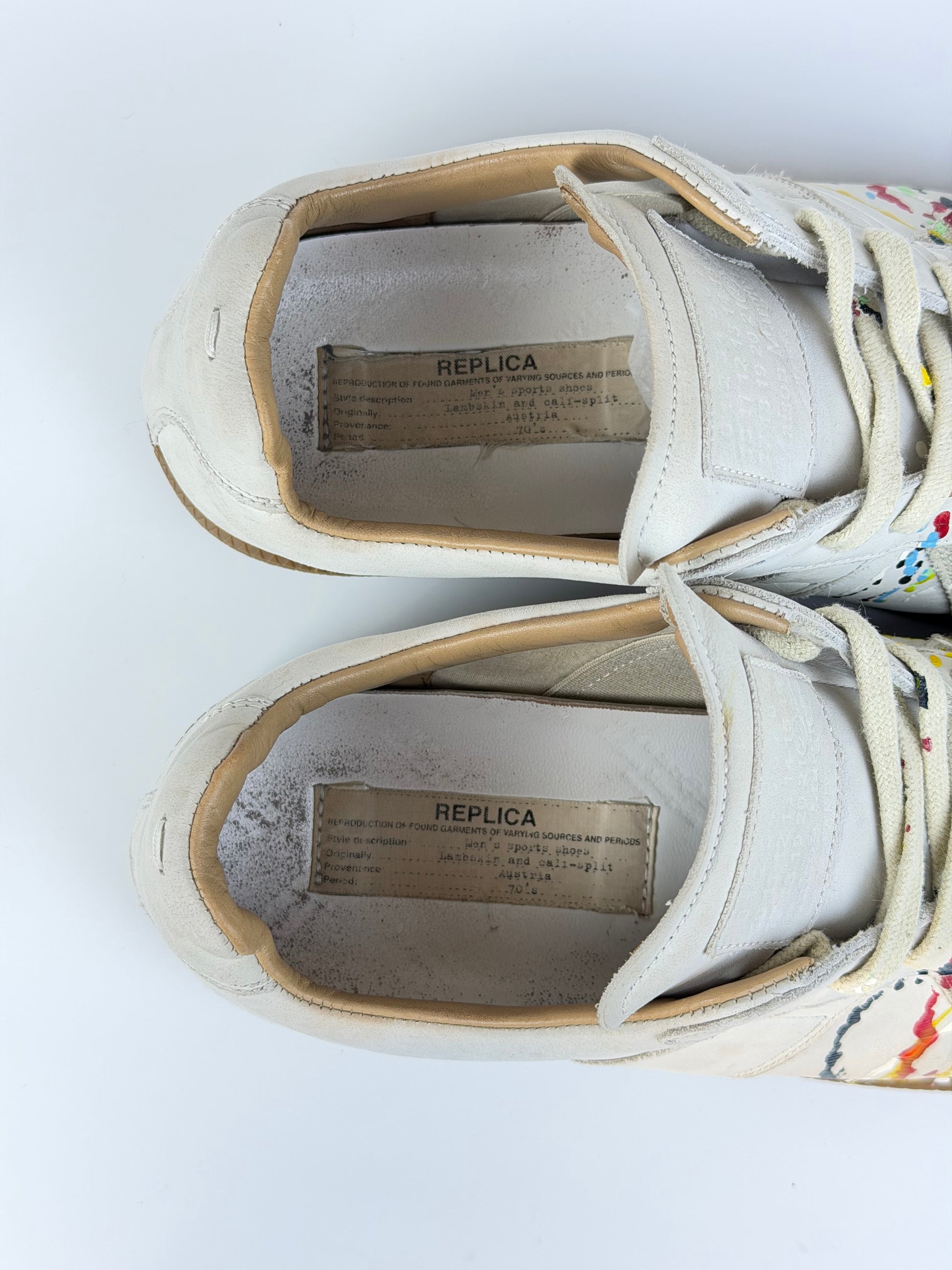 Maison Margiela Paint Splatter GAT Trainers