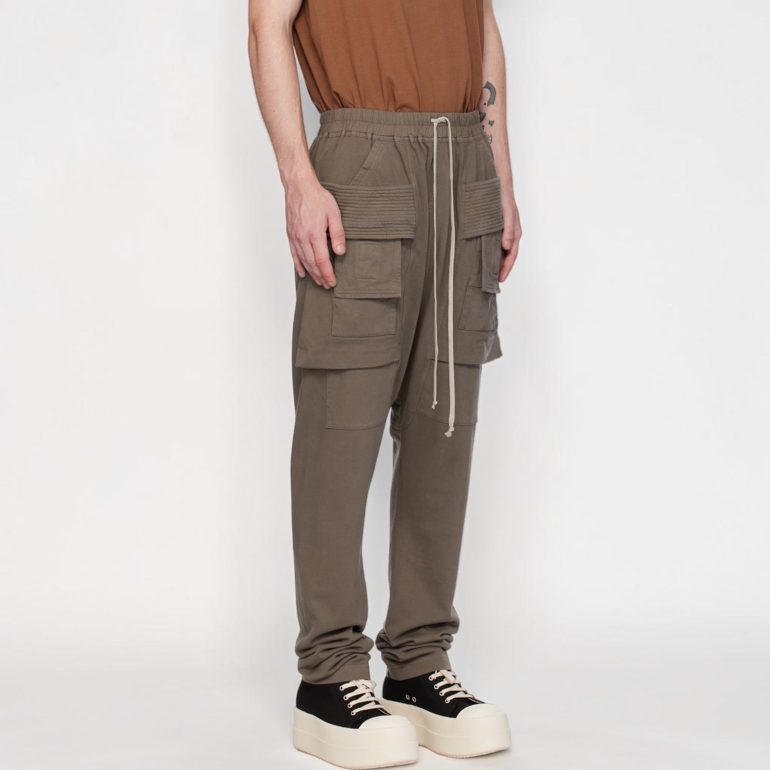 Rick Owens Creatch Cargo Drawstring Pants