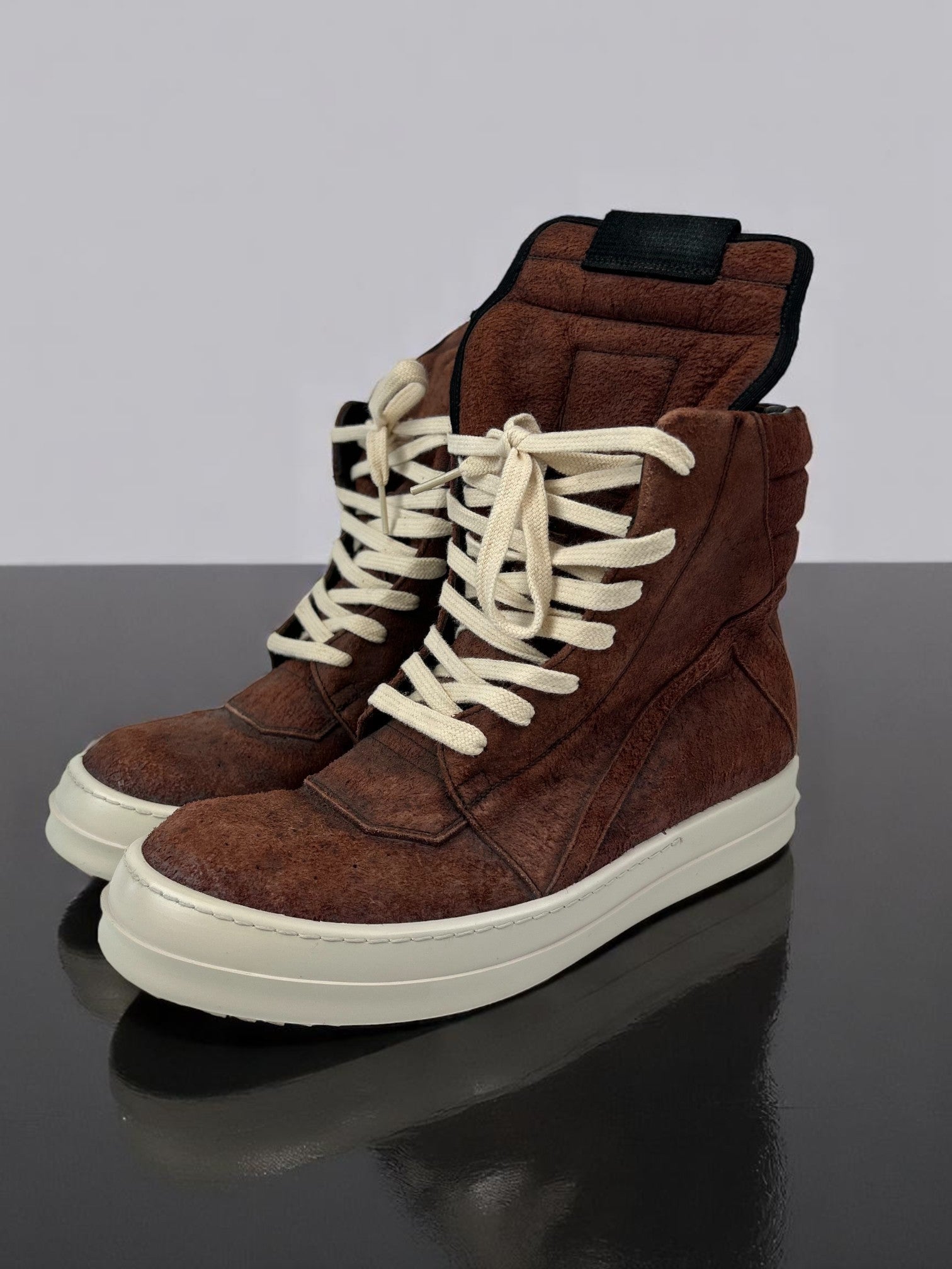 Rick Owens Geobasket "Blood Red"