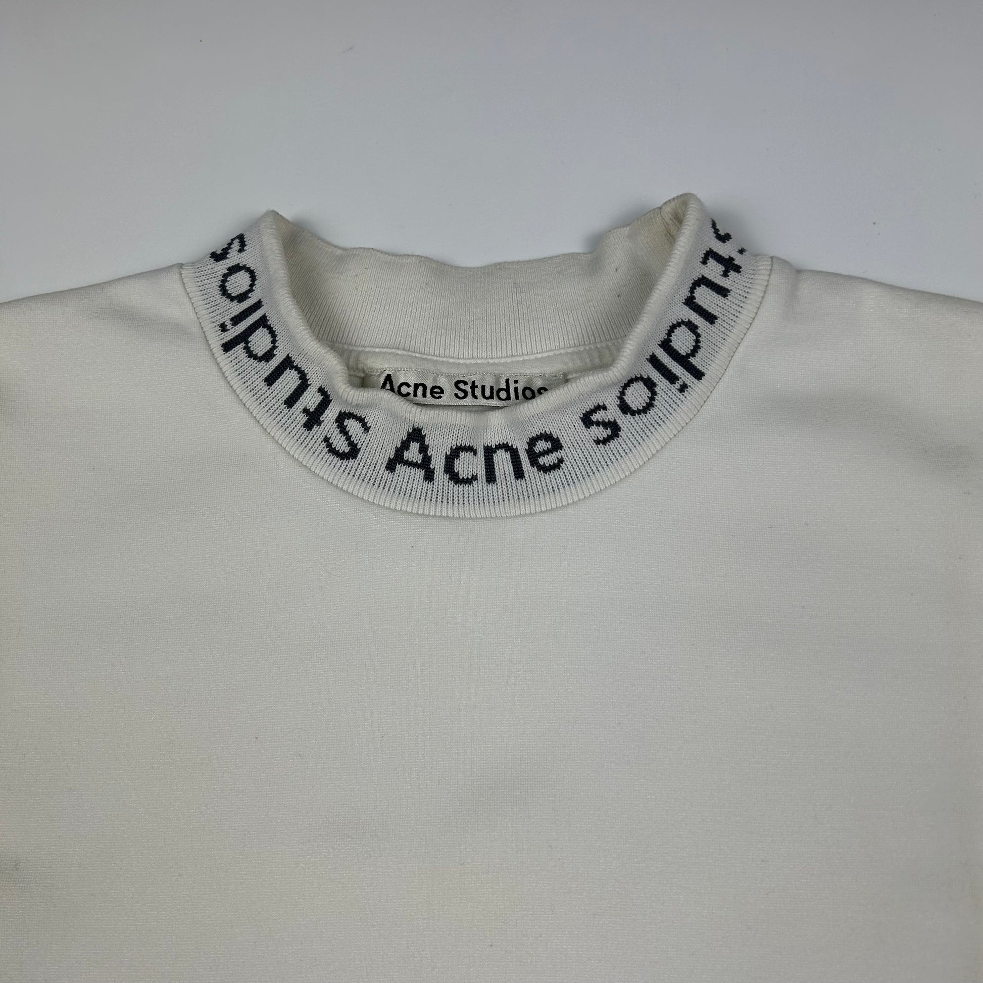 Acne Studios Neck Logo T-shirt
