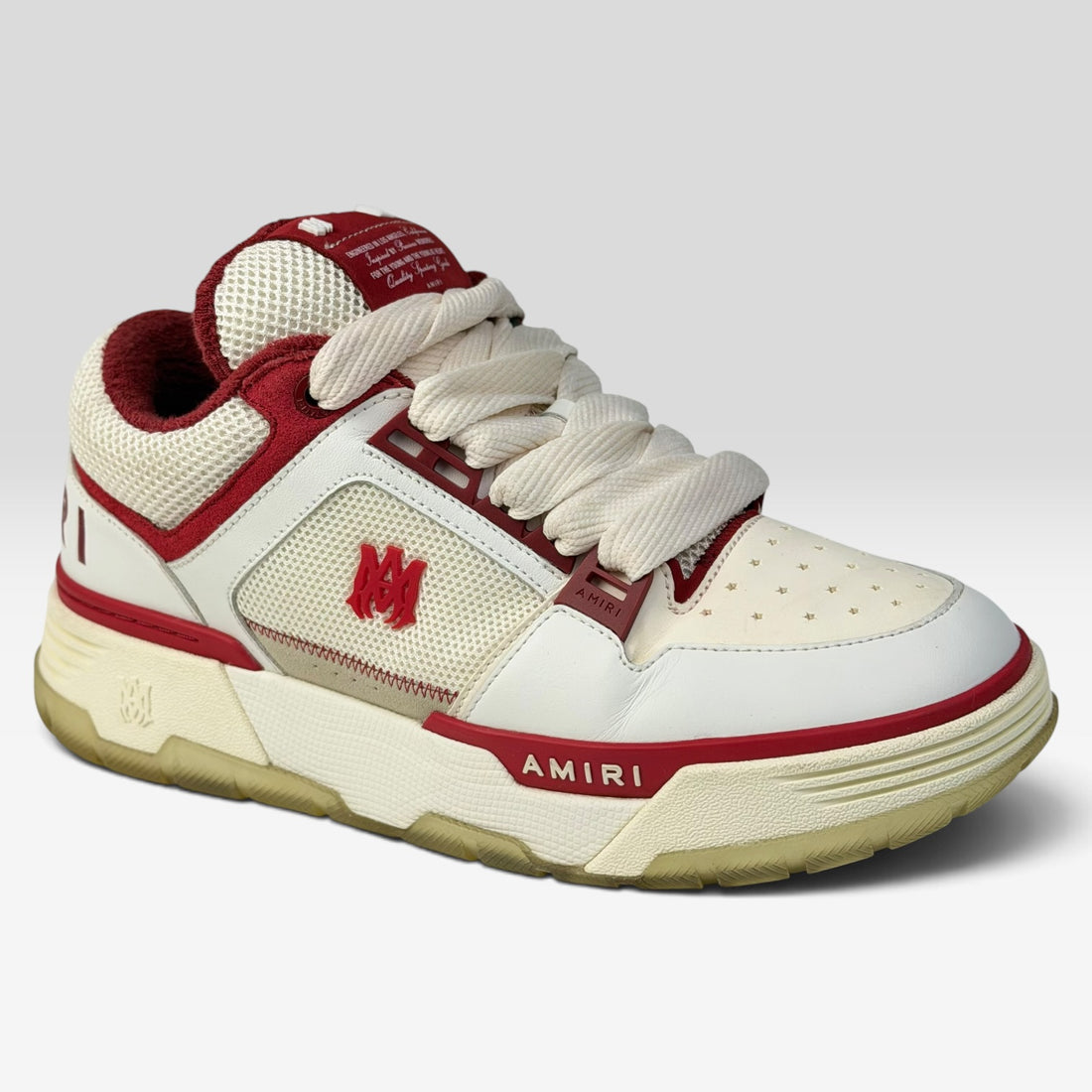 Amiri MA-1 White/Red | Sneakers Amiri