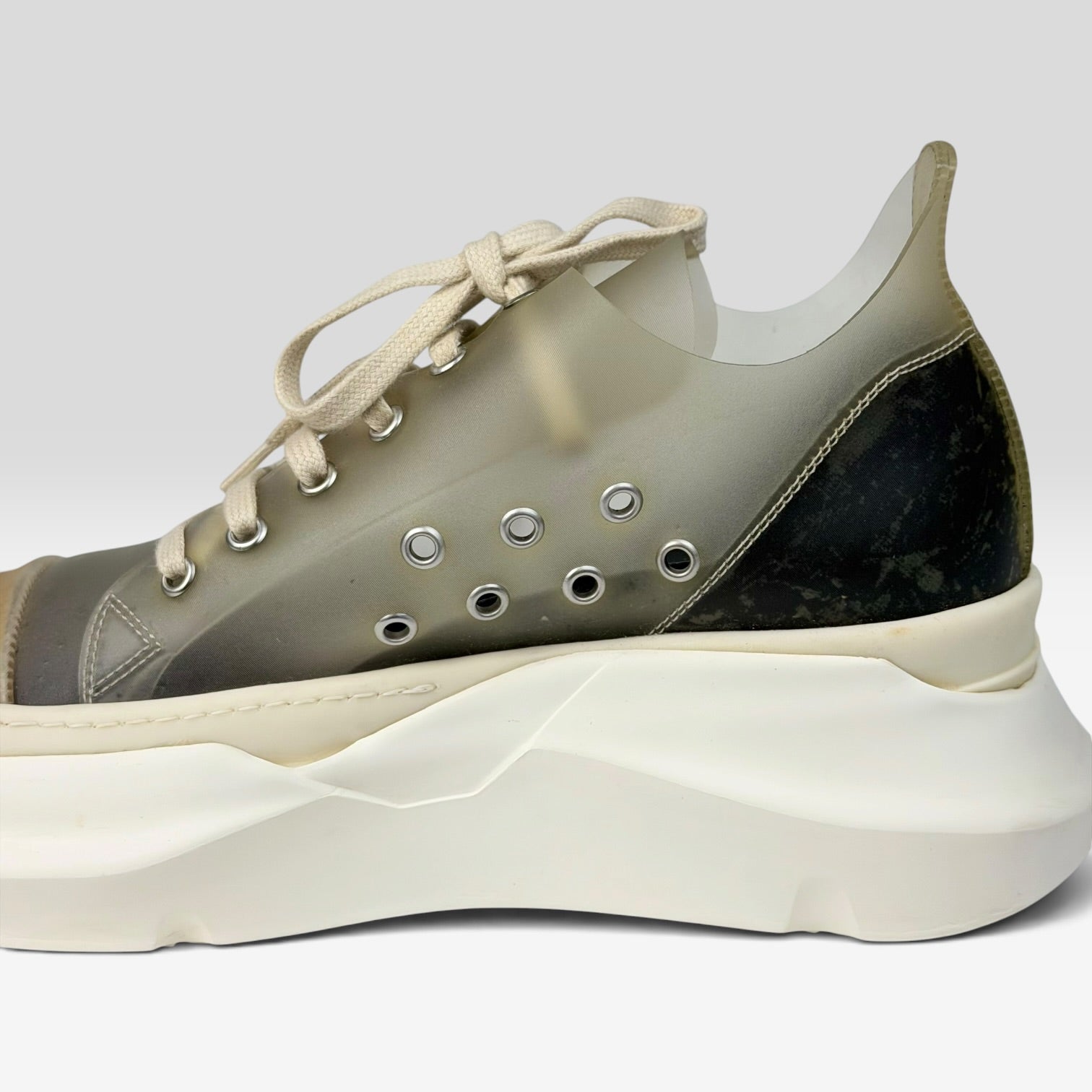 Rick Owens DRKSHDW Abstract Low Ramones PVC