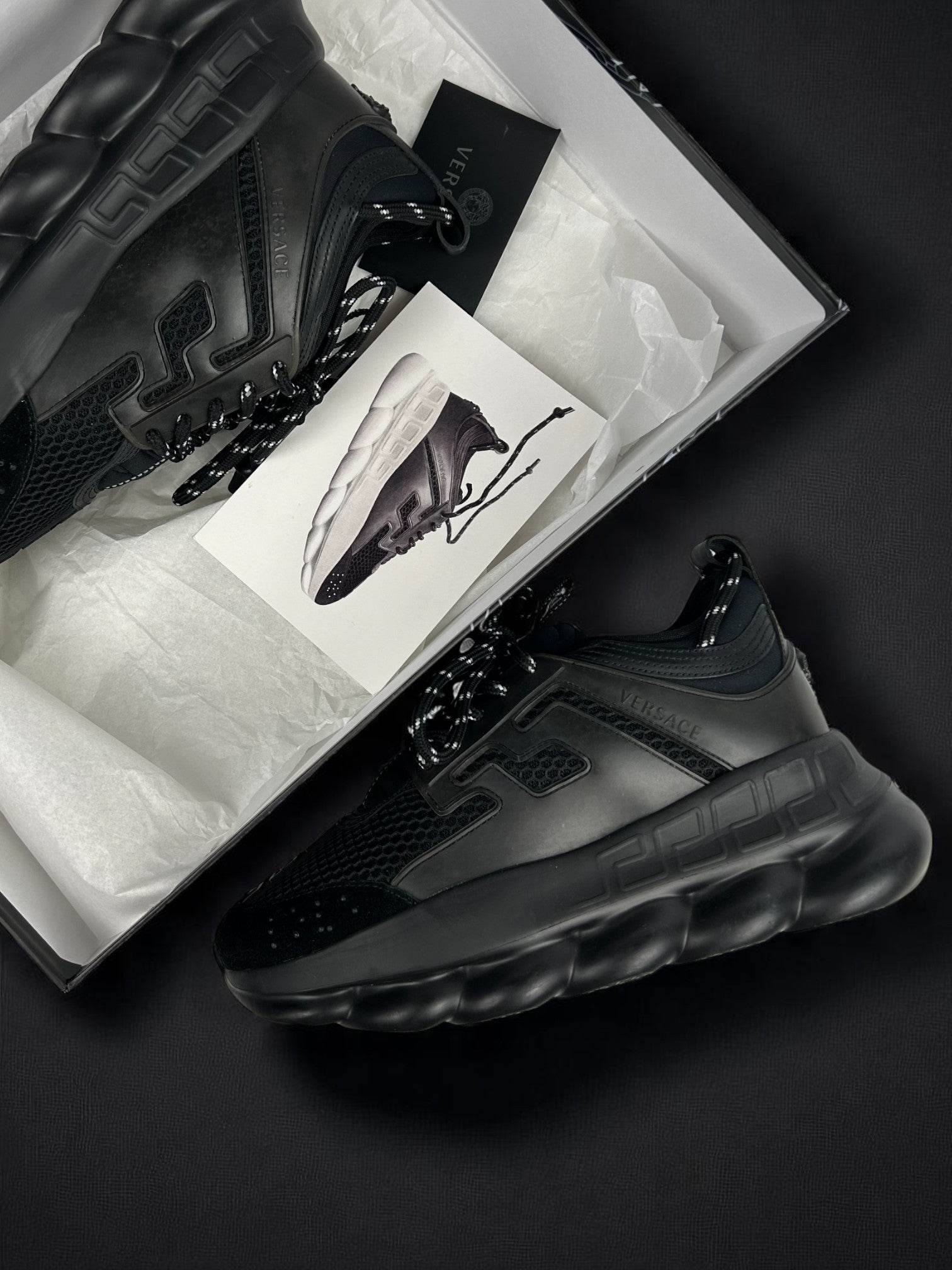 Versace Chain Reaction Black - V STEALS