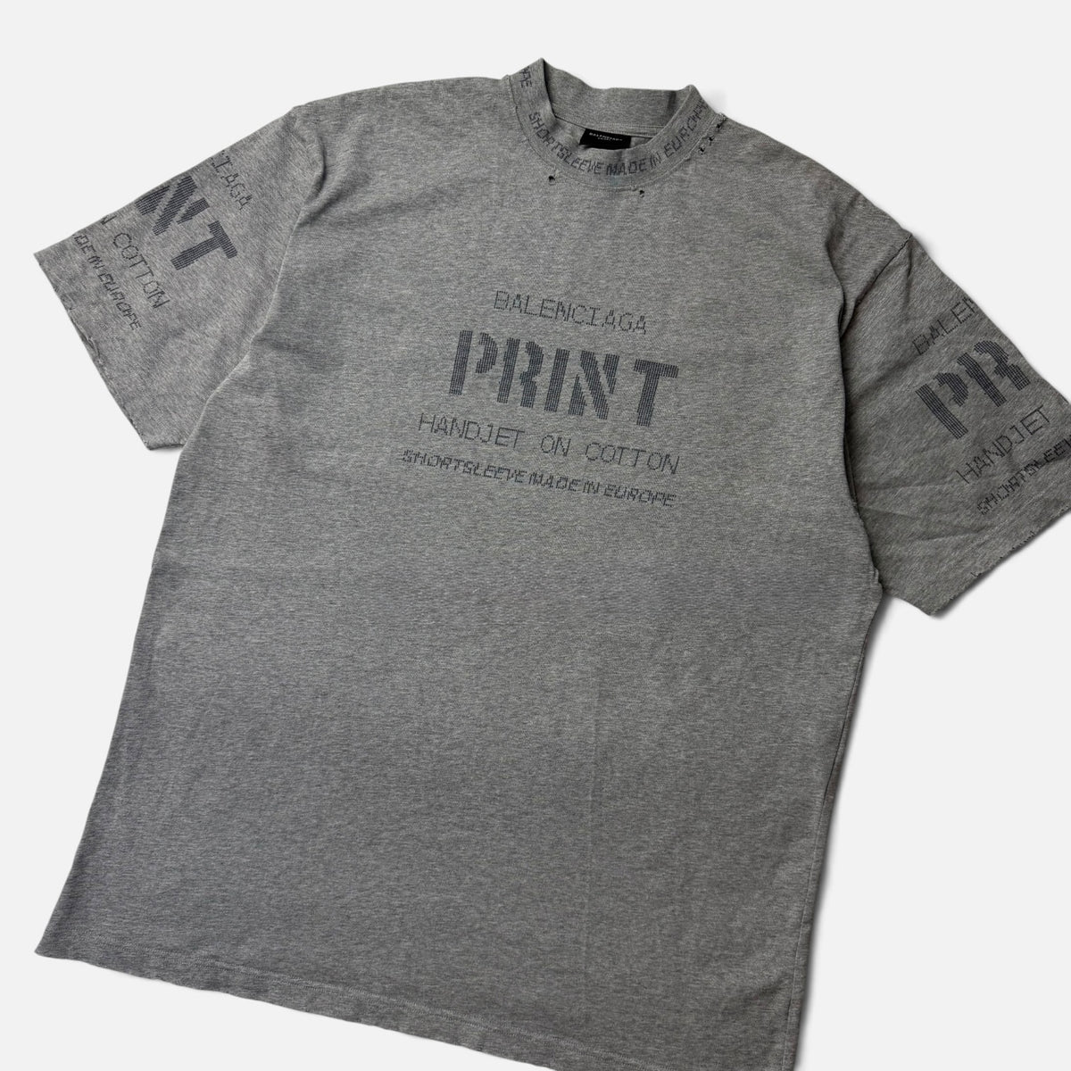 Balenciaga "Real Print" T-Shirt