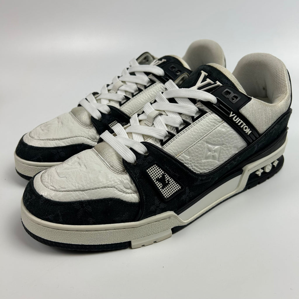 Louis Vuitton LV Trainer Black Denim