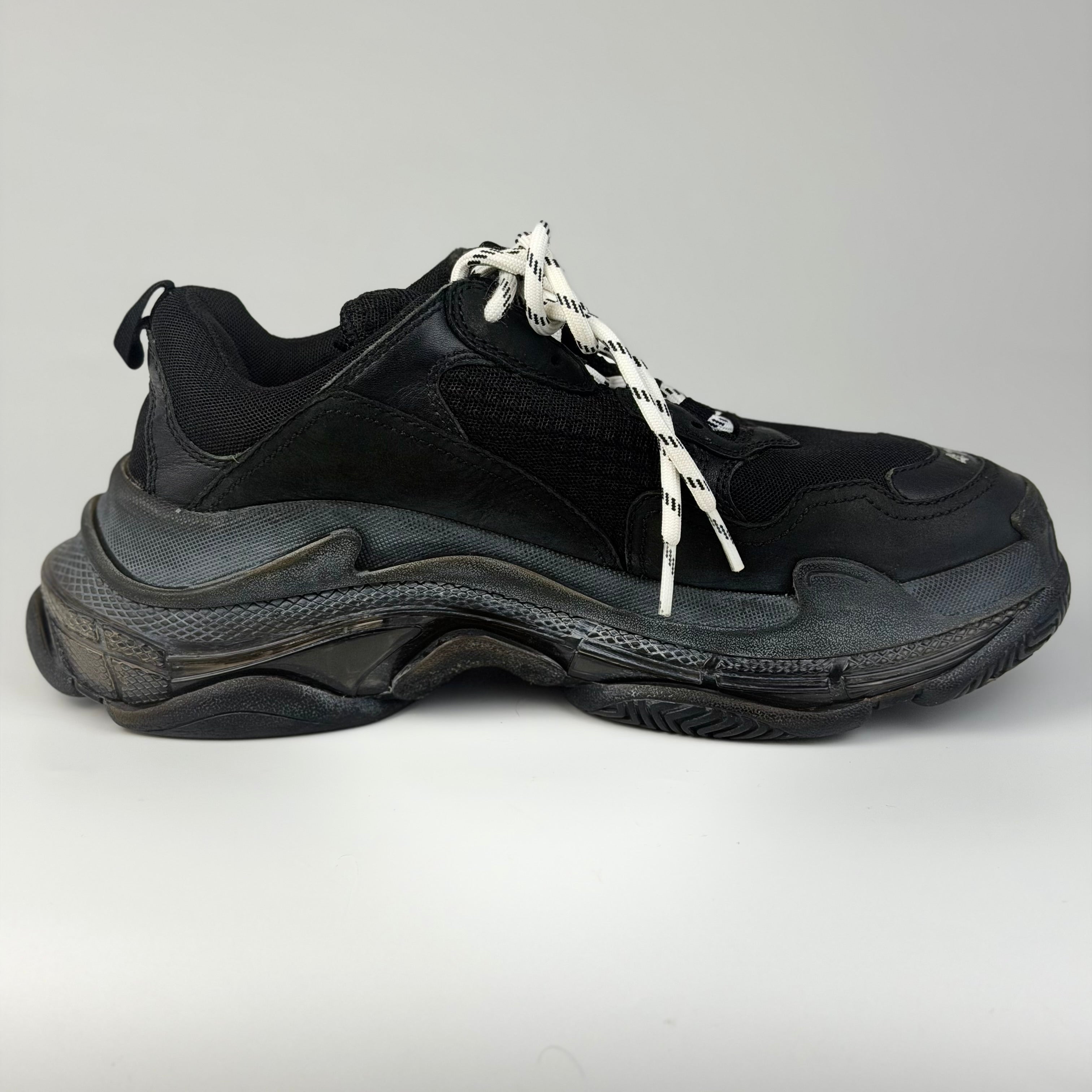 Balenciaga Triple S Black Clear Sole