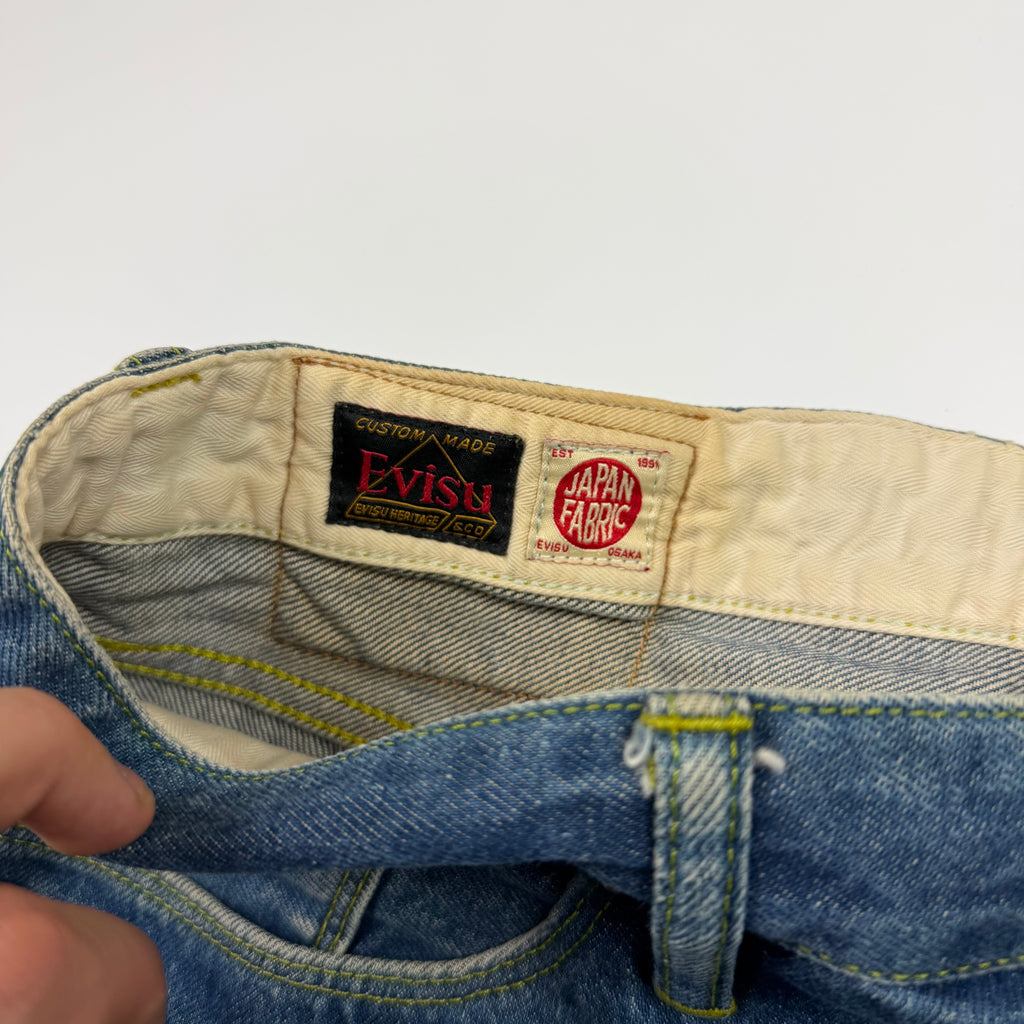 Evisu Embroidered Pocket Seagull Jeans