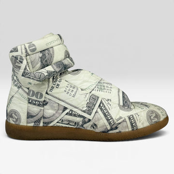 Maison Margiela Future High-Top Dollar Bill – Incaltaminte Femei MAISON MARGIELA la V STEALS