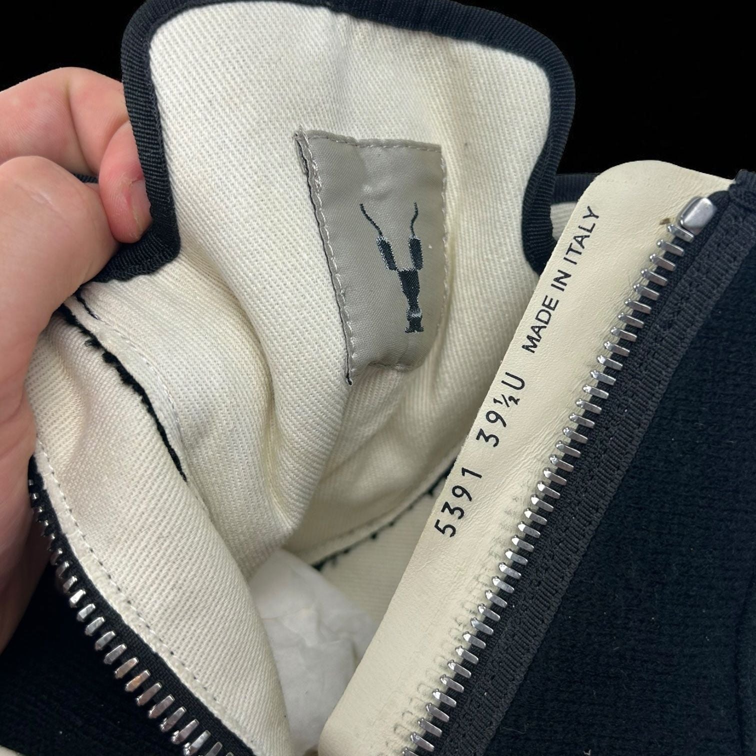 Rick Owens Ramones High Black