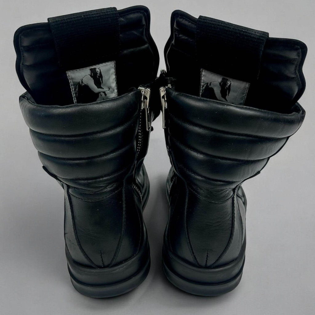 Rick Owens Geobasket Black Leather - V STEALS