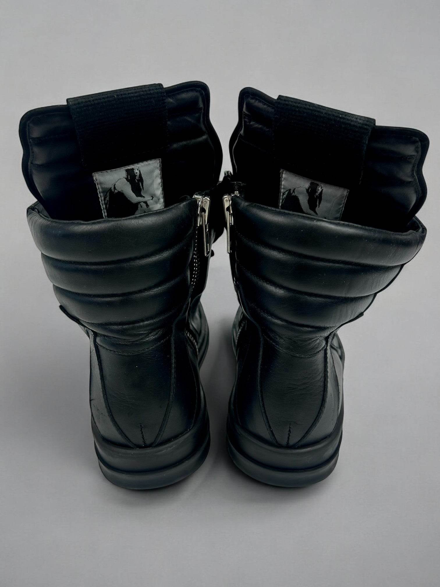 Rick Owens Geobasket Black Leather - V STEALS