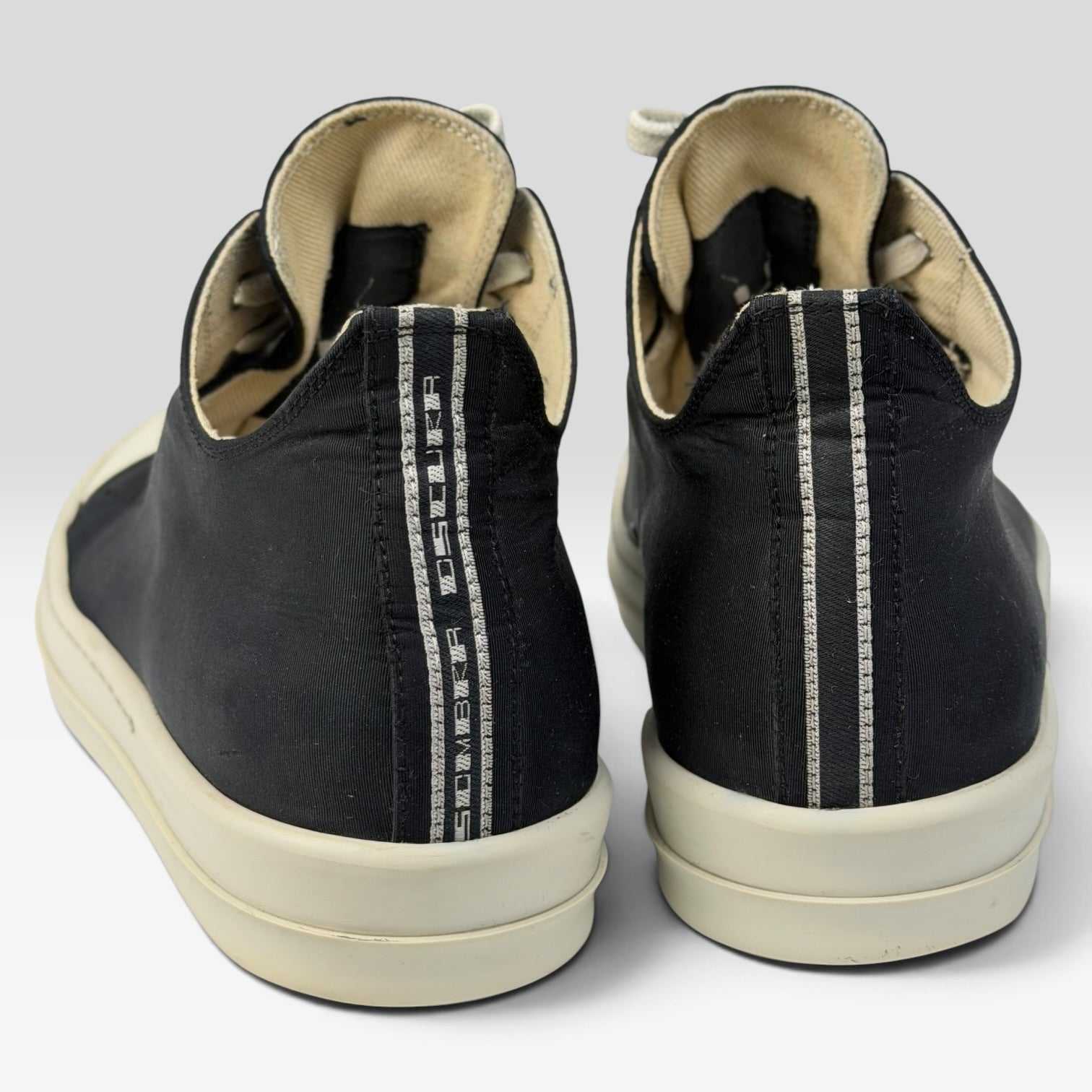 Rick Owens DRKSHDW Ramones Low Sombra Oscura