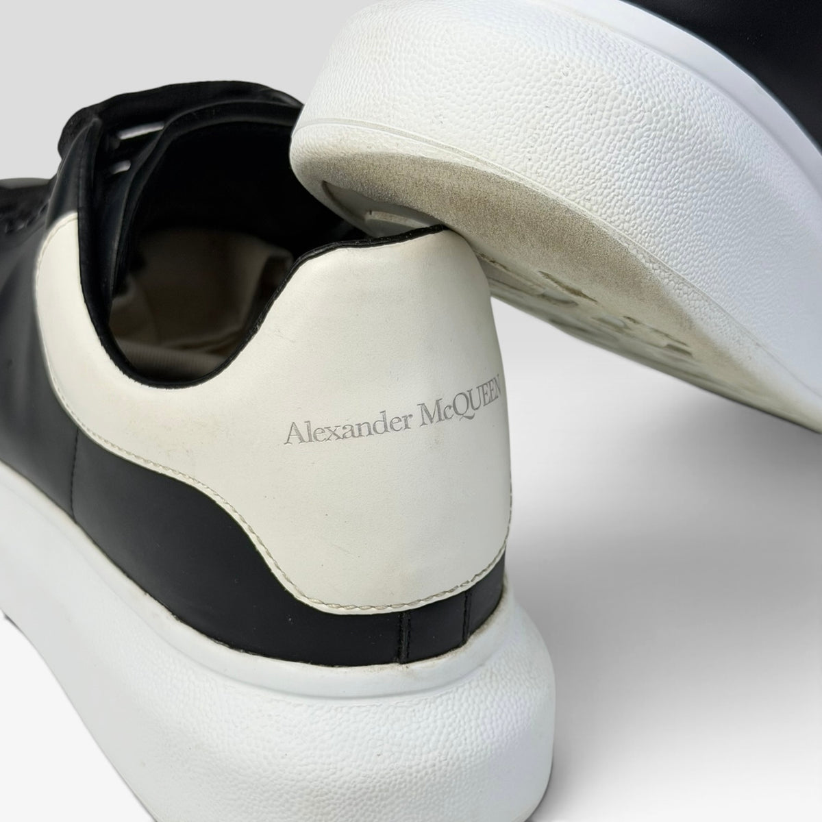 Alexander McQueen Oversized Sneakers Black/White