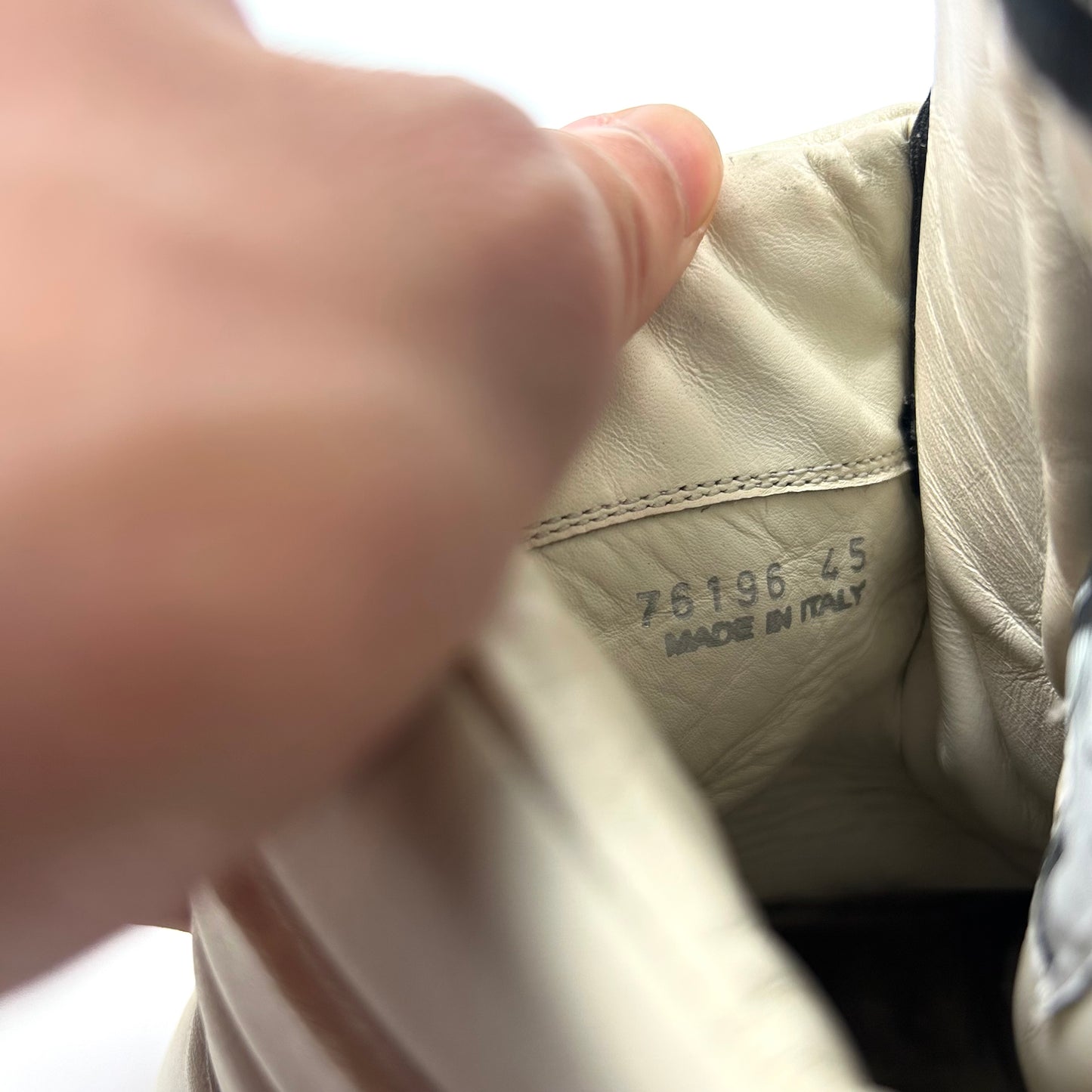 Rick Owens Geobasket Milk
