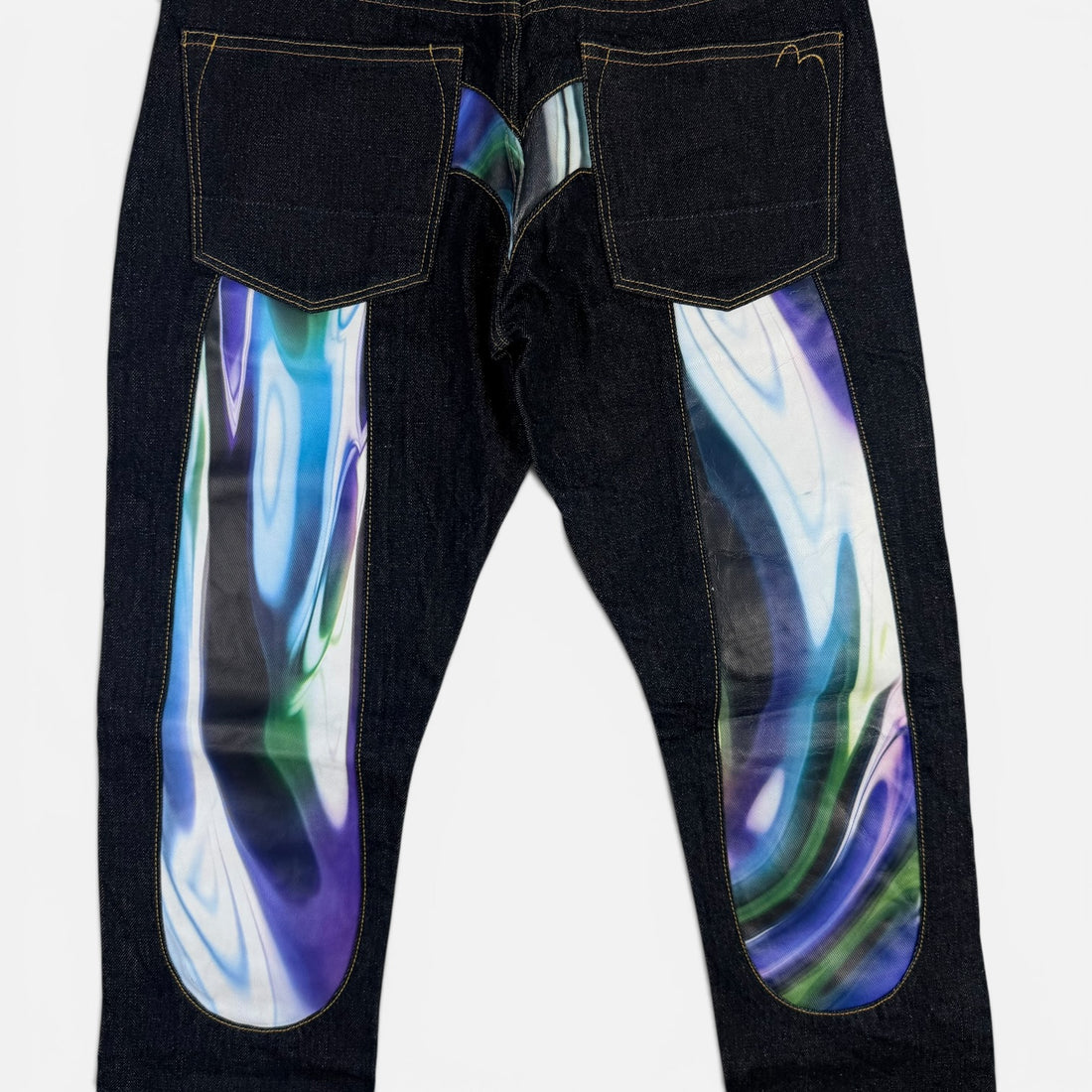 Evisu Holographic Daicock Japanese Denim, vedere din față