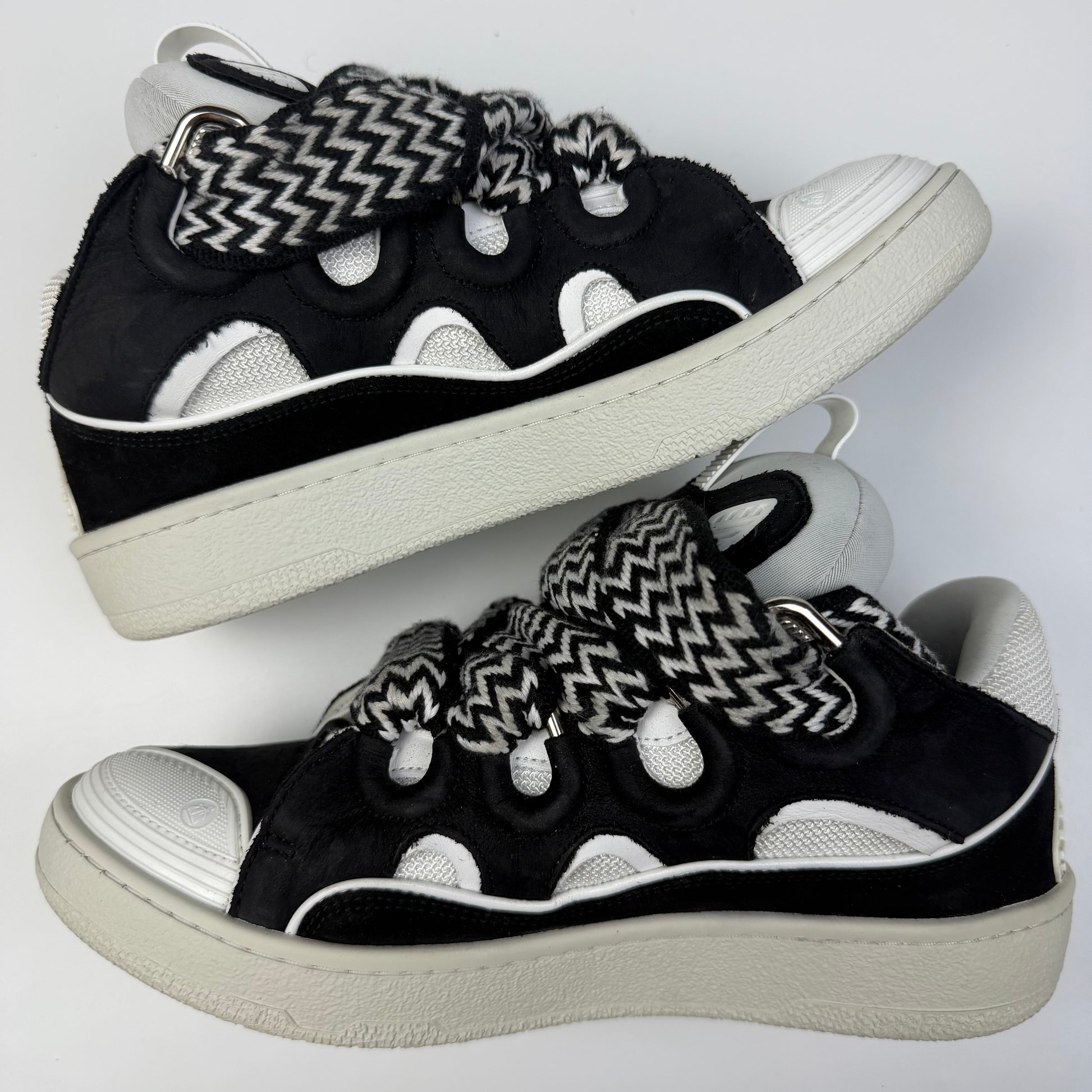 Lanvin Curb Black Sneakers