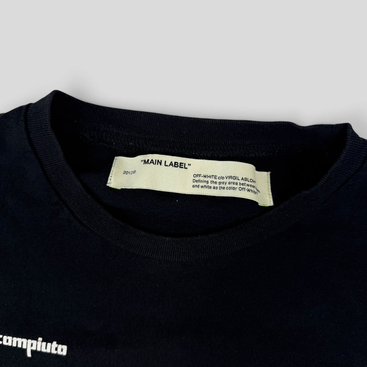 Off-White Mariana De Silva Print T-Shirt Black