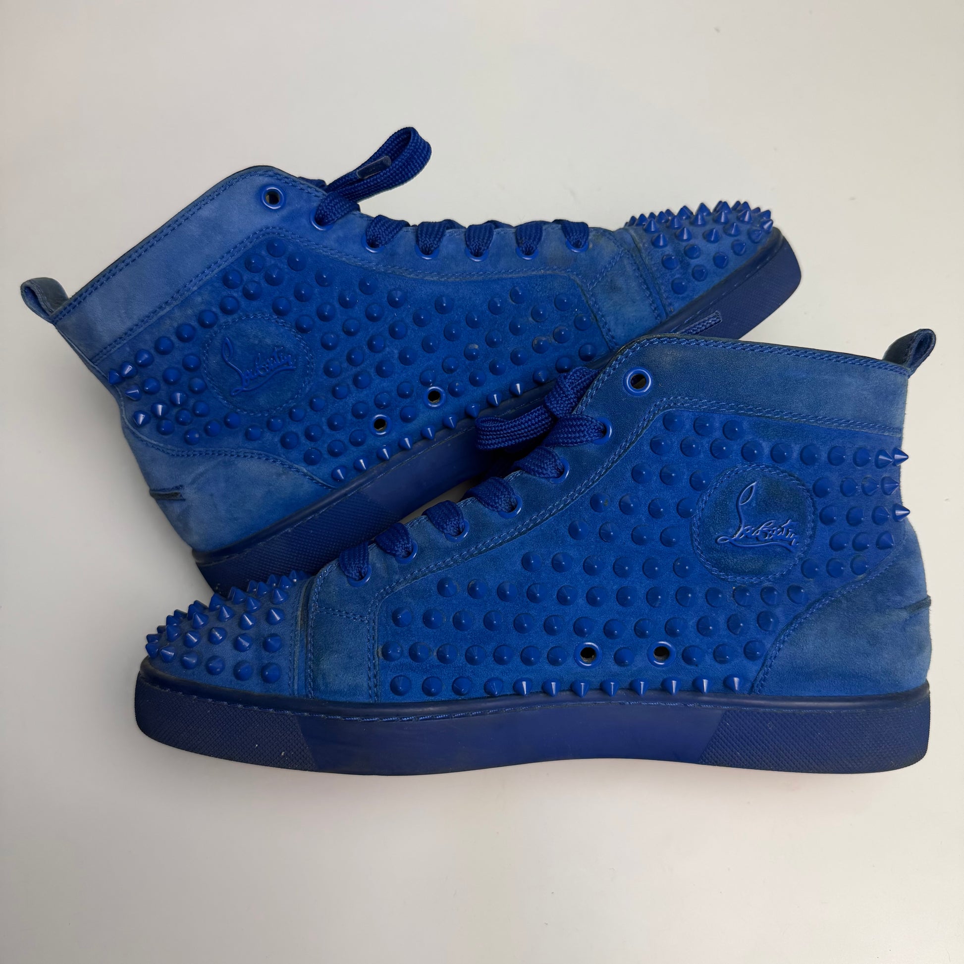 Christian Louboutin Electric Blue Spikes