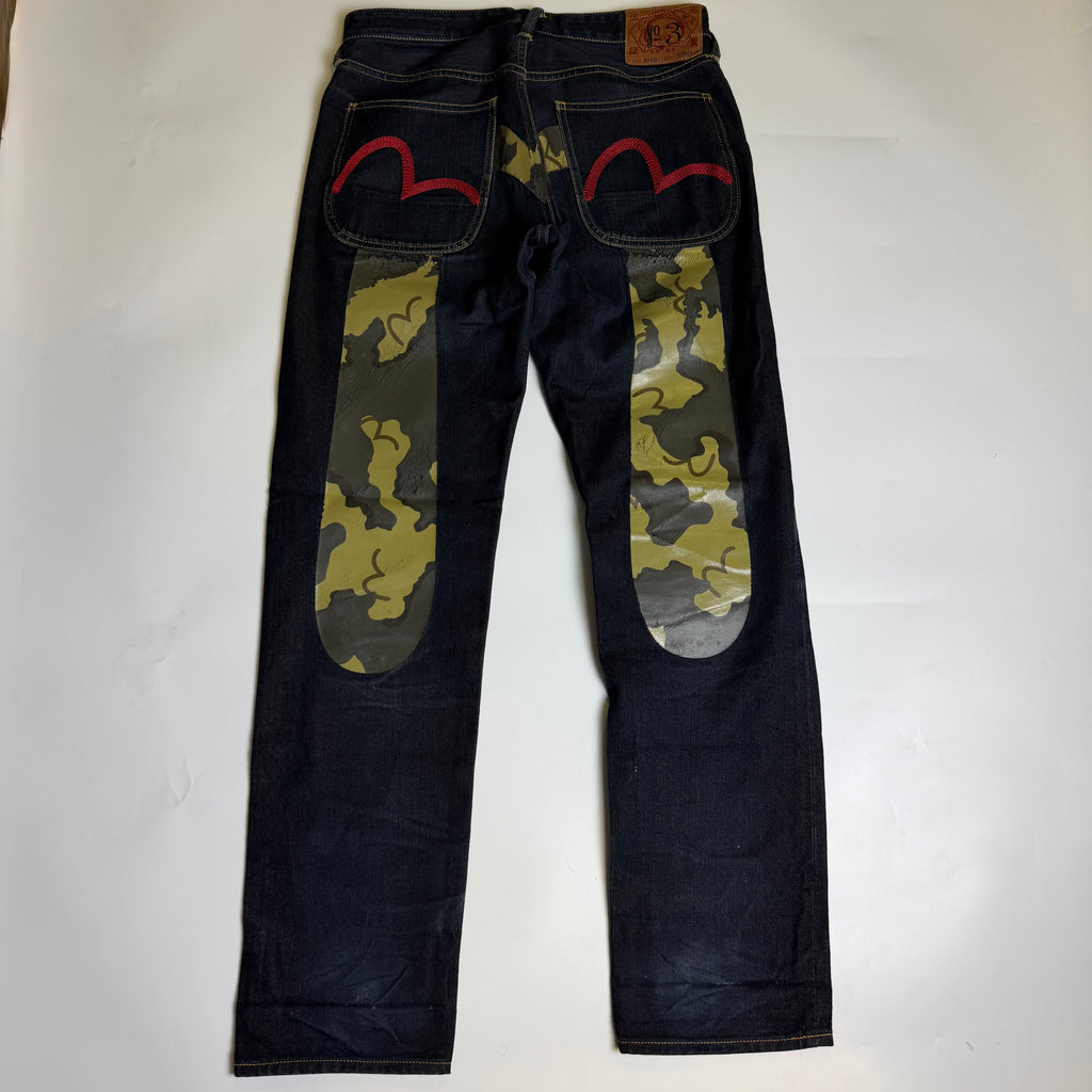 Evisu Camo Daicock Jeans