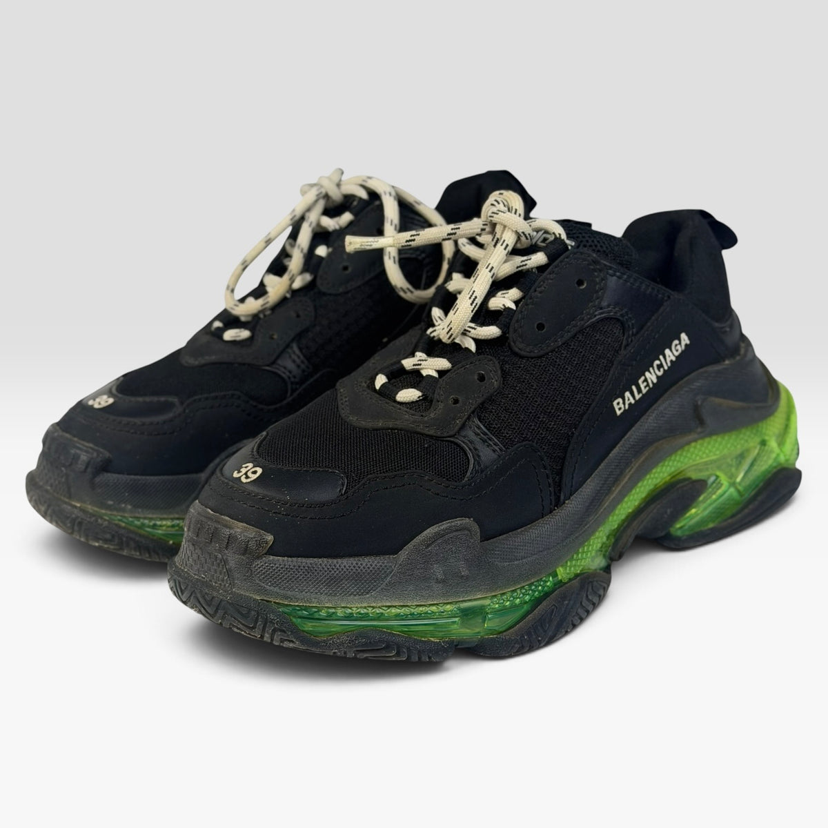 Balenciaga Triple S Black/Green