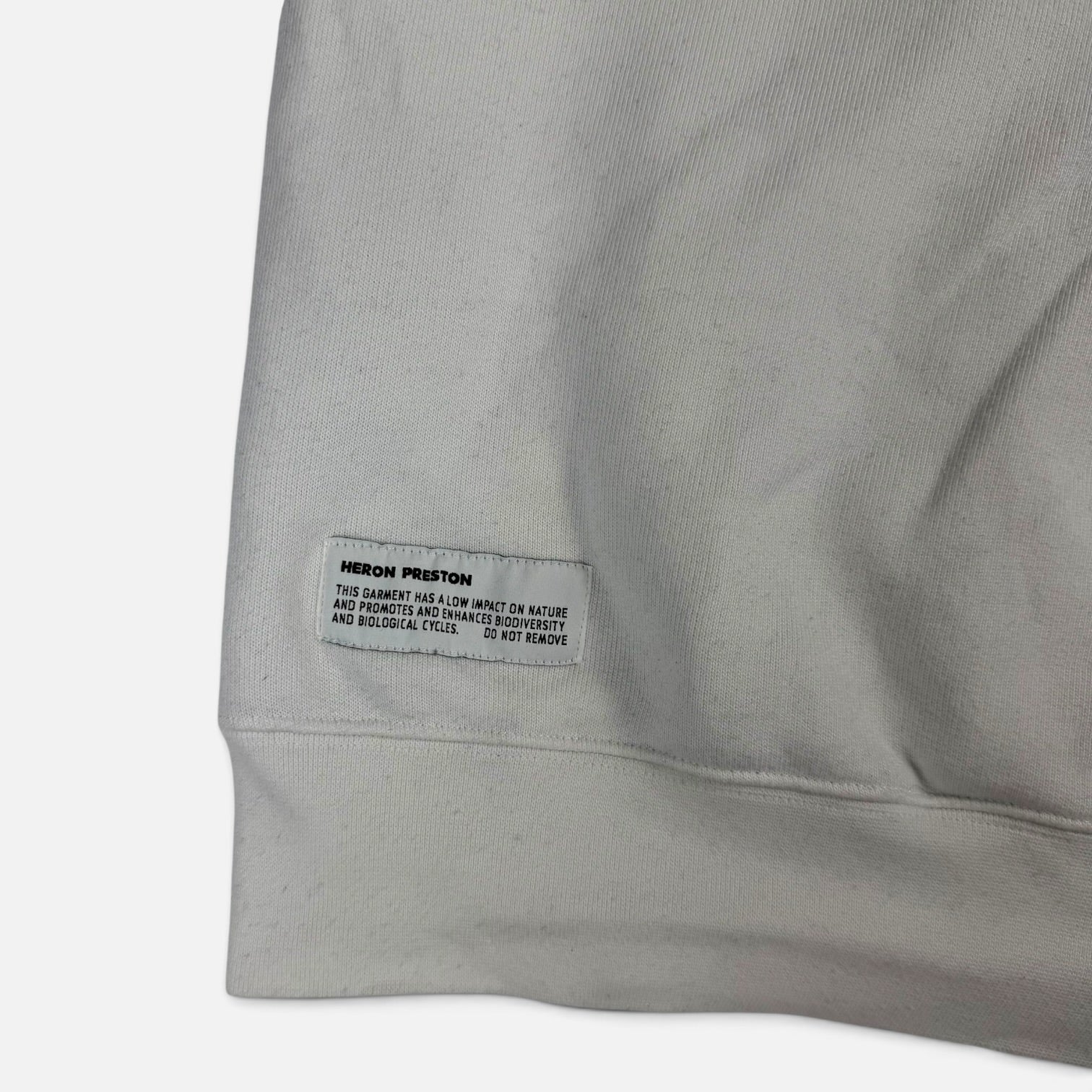 Heron Preston Halo Hoodie White