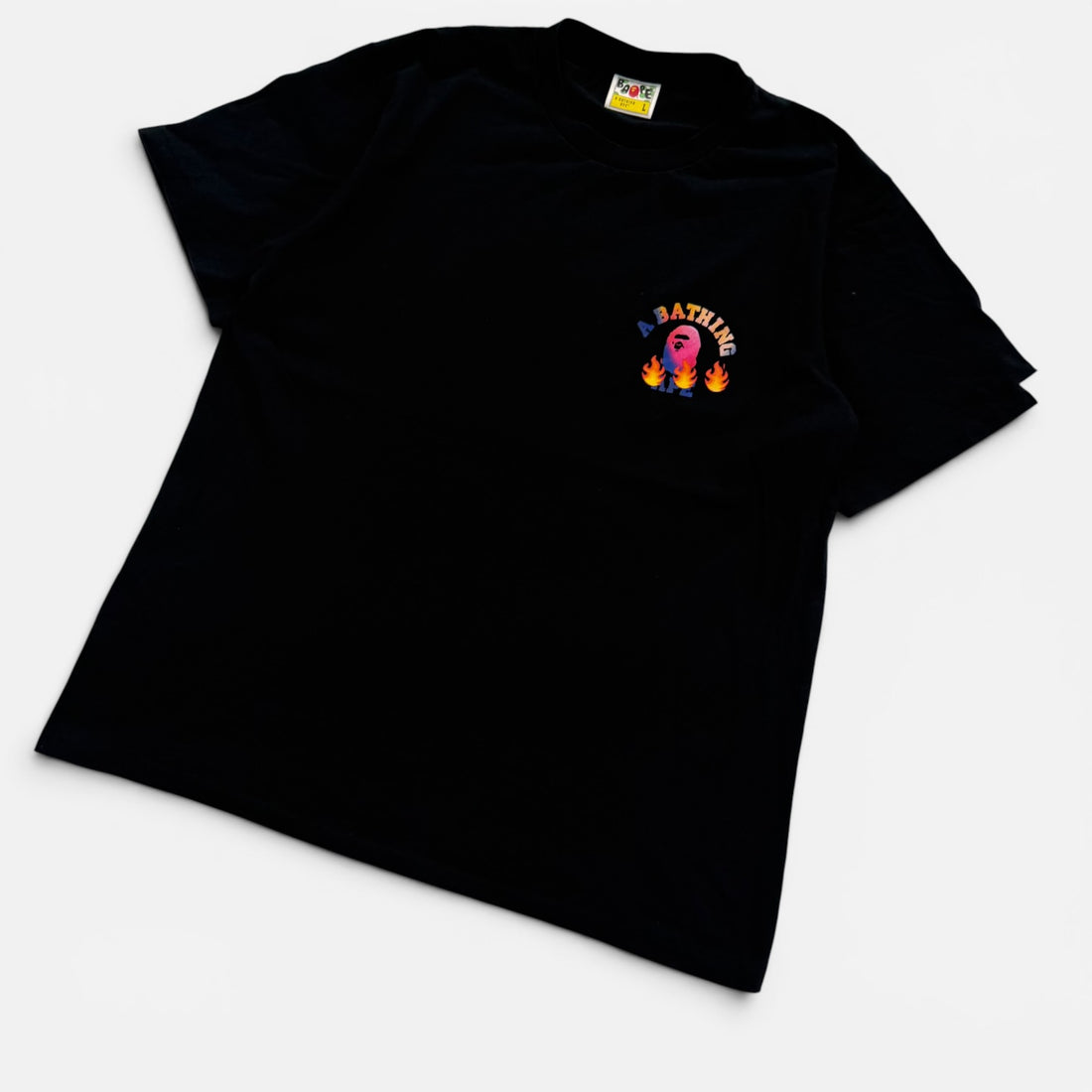 Bape Emoji College Logo T-shirt