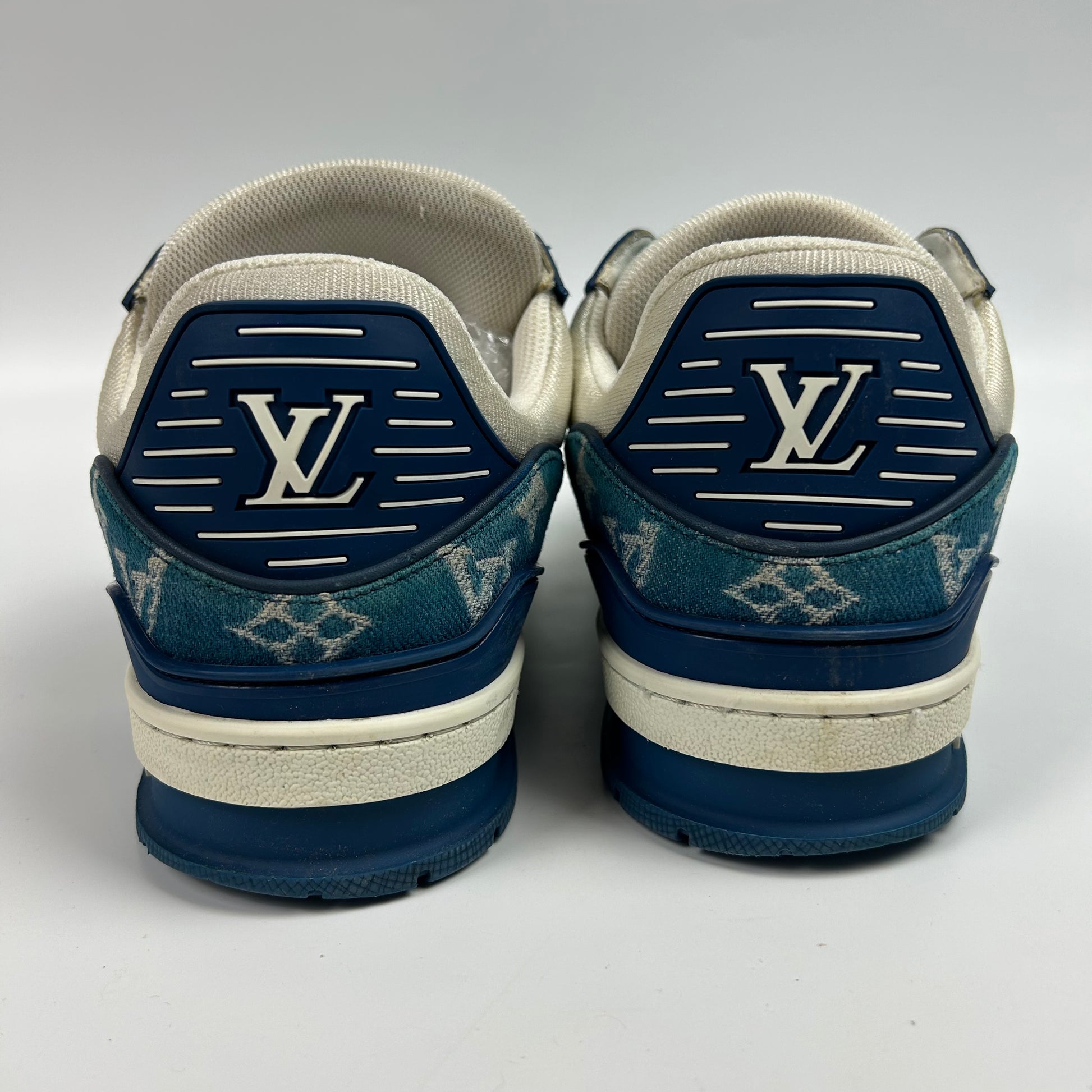 Louis Vuitton LV Trainer Blue Denim
