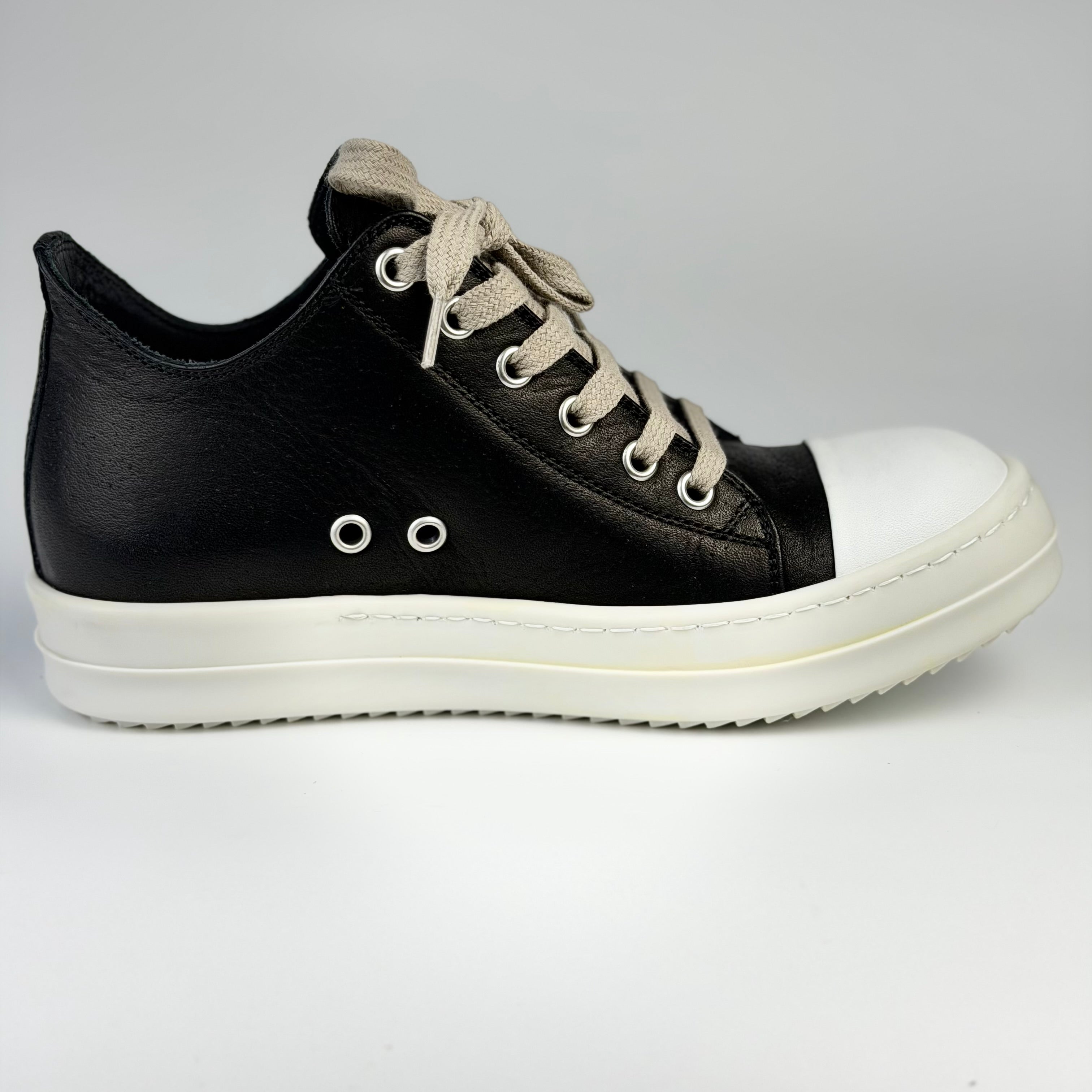 Rick Owens Grained Leather Ramones