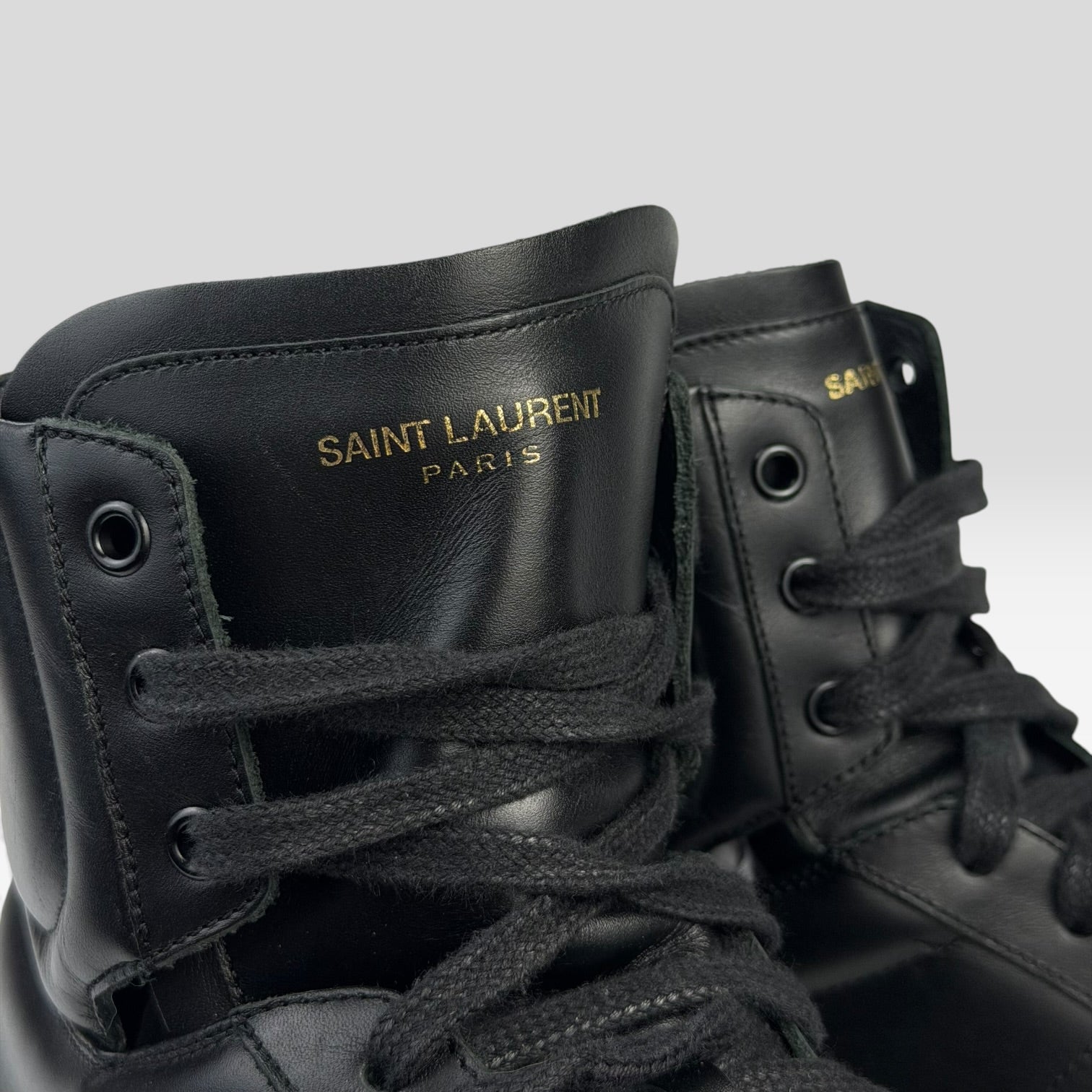 Saint Laurent SL/01H High-Top Black