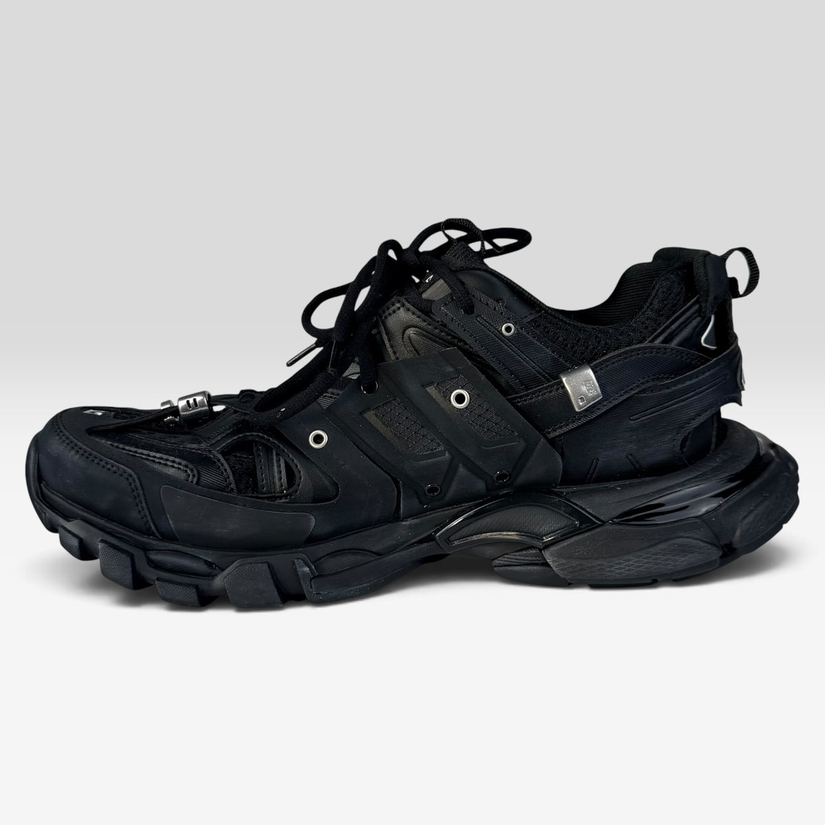 Balenciaga Track Piercing Black