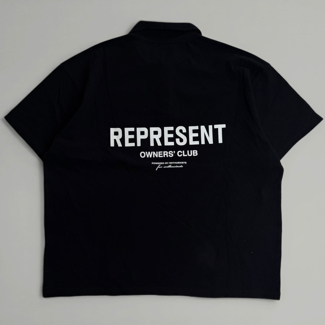 Represent Polo Black T-shirt