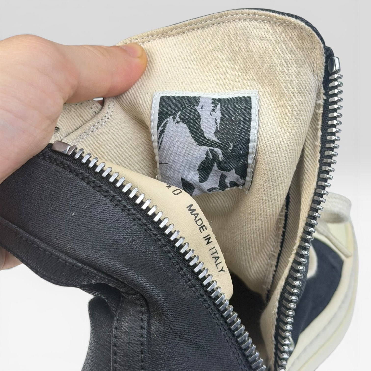 Rick Owens DRKSHDW Ramones High Denim | Sneakers Rick Owens