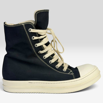 Rick Owens DRKSHDW Ramones High Double Thread Black/Milk