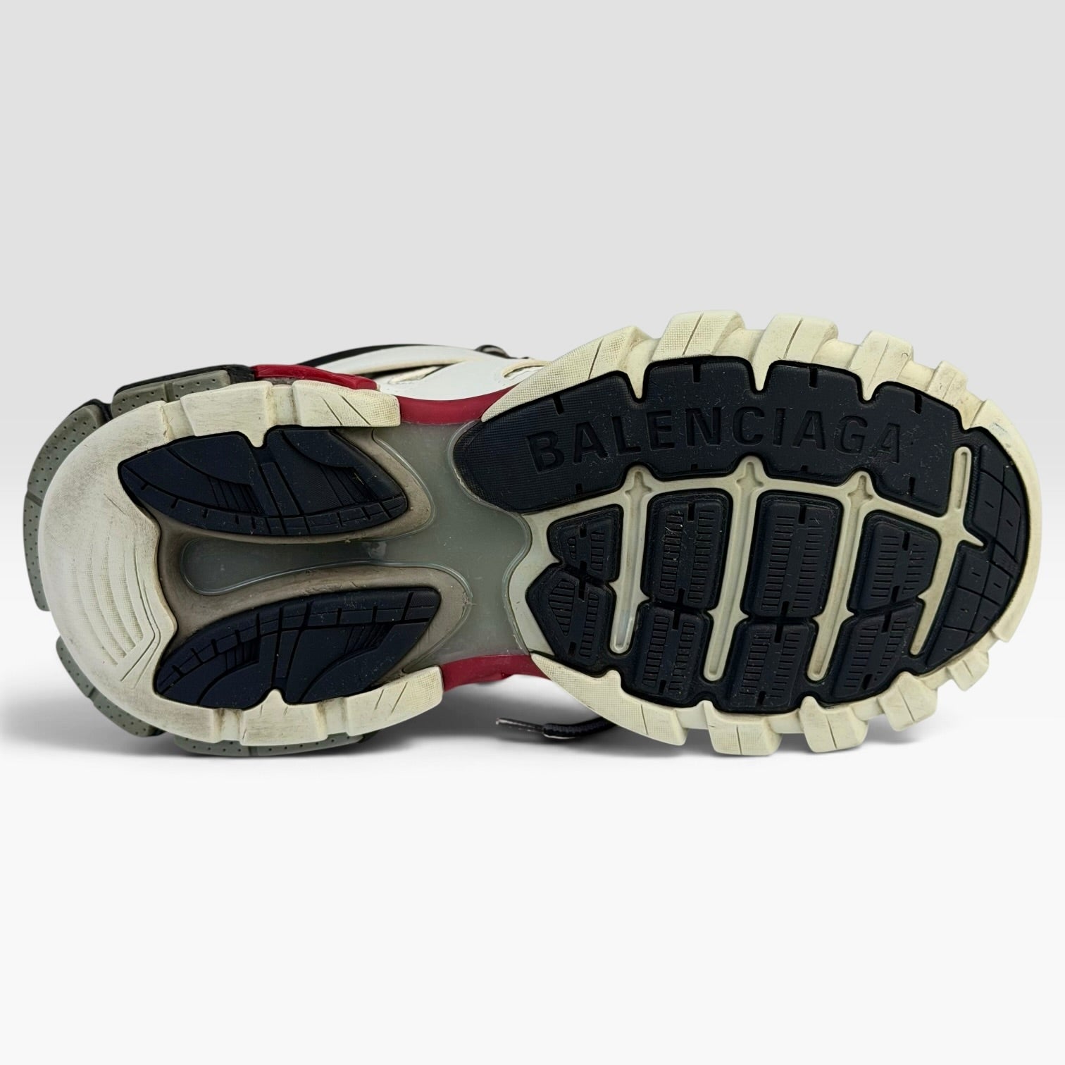Balenciaga Track White/Grey/Red
