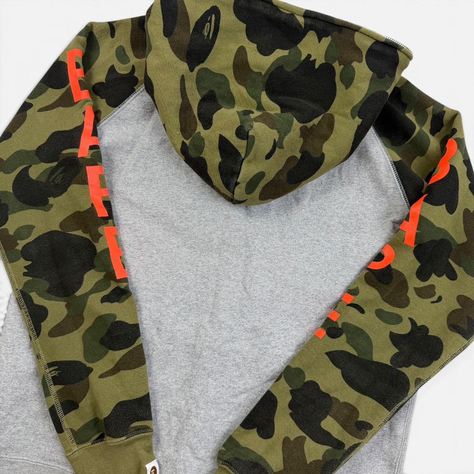 BAPE 1st Camo Colorblock Full-Zip Hoodie | Hanorac BAPE