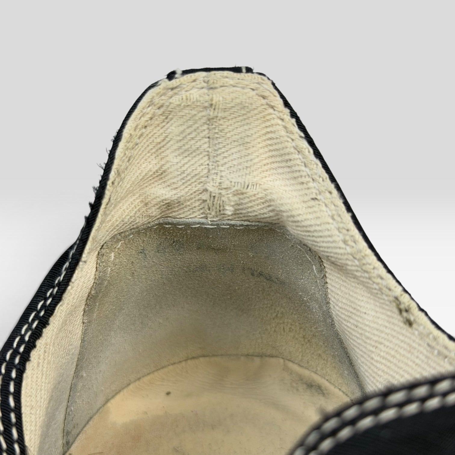 Rick Owens DRKSHDW Ramones Low Double Stitch Black/Milk