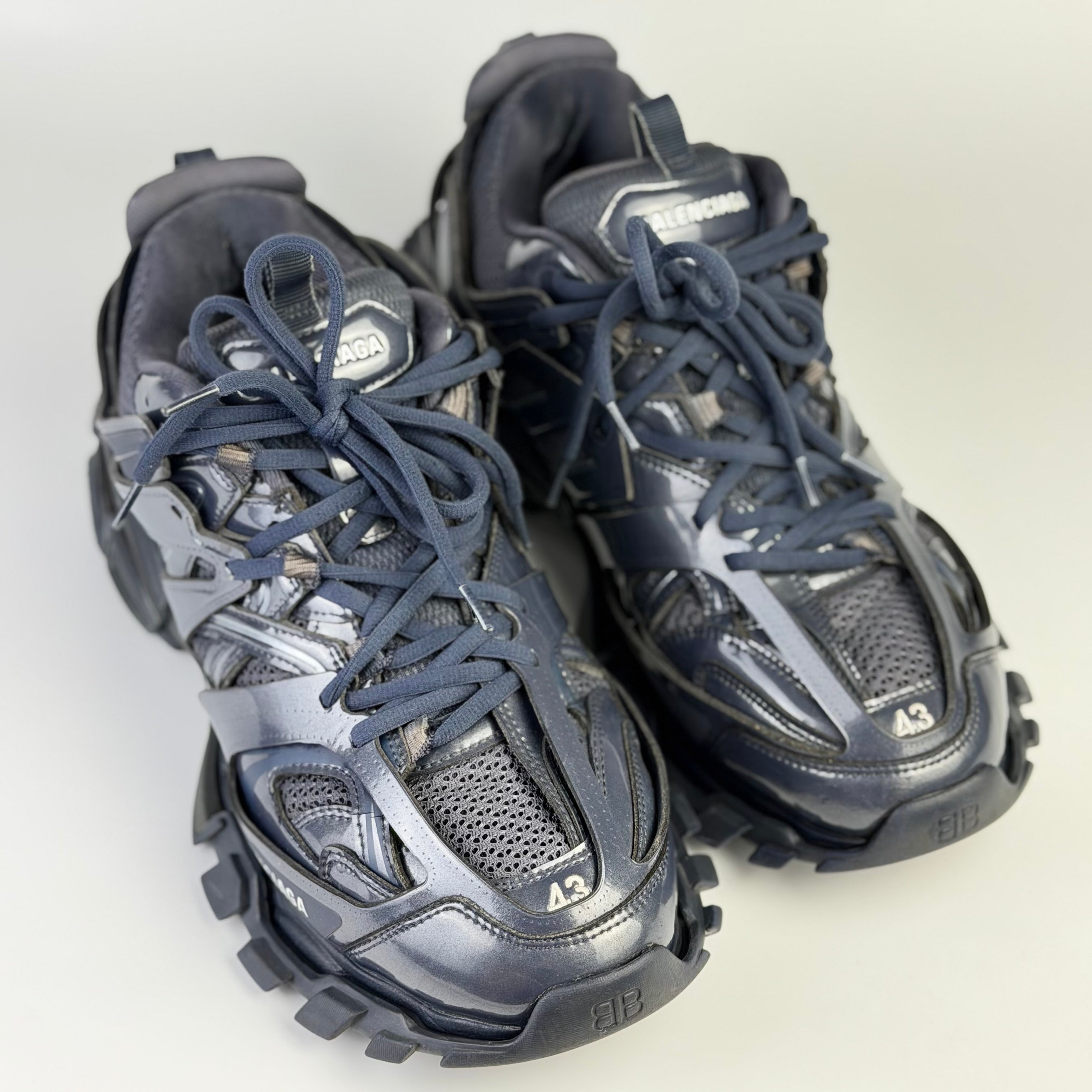 Balenciaga Track Navy Blue