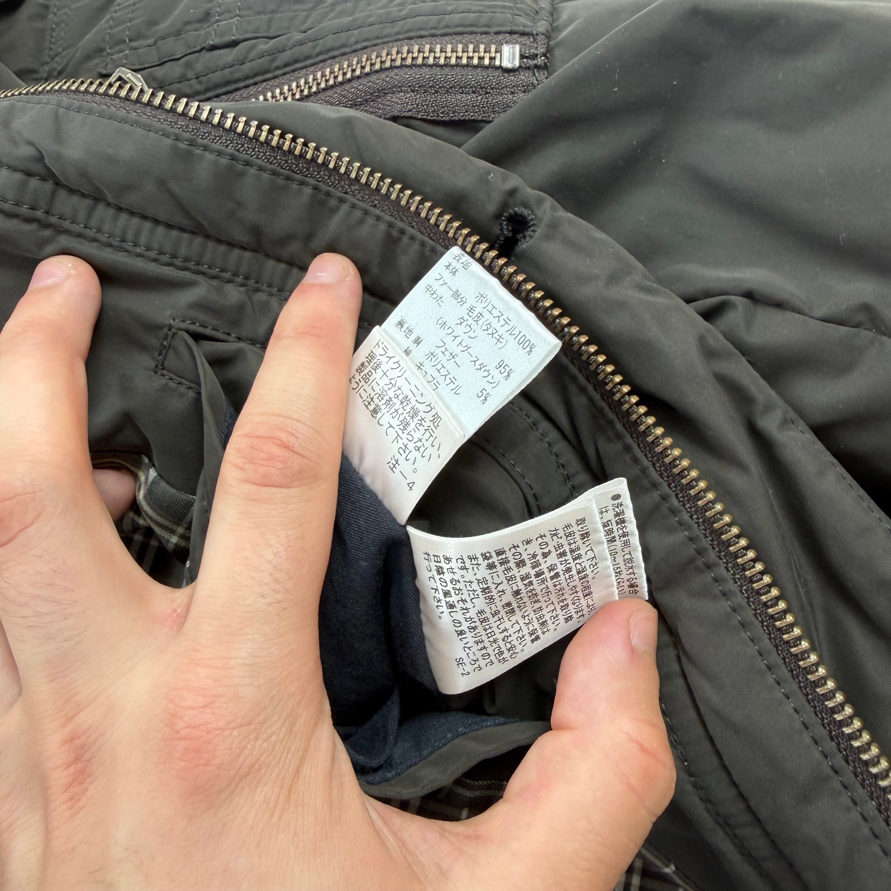 Burberry Black Label Down Puffer Jacket Khaki