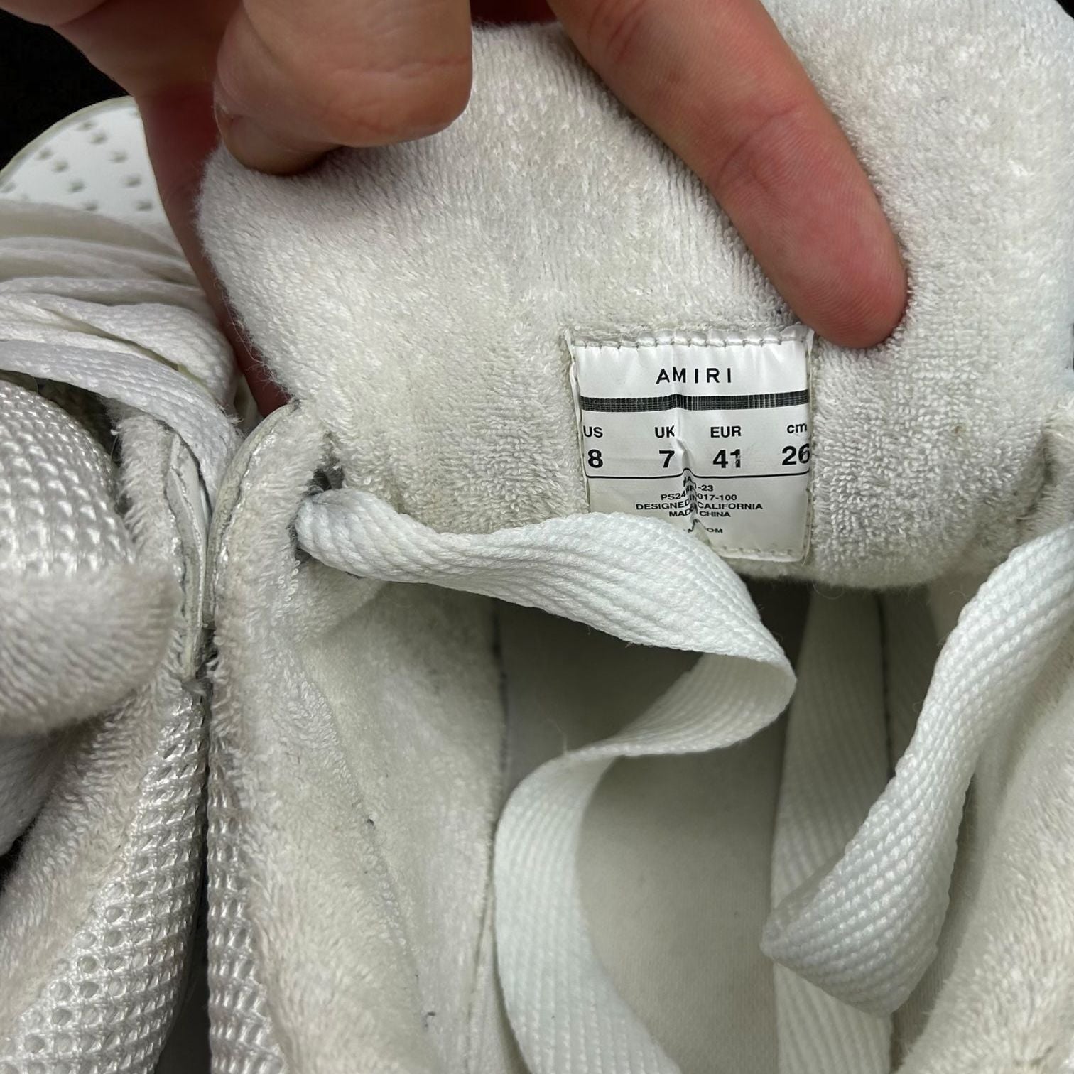 Amiri MA-1 Pure White