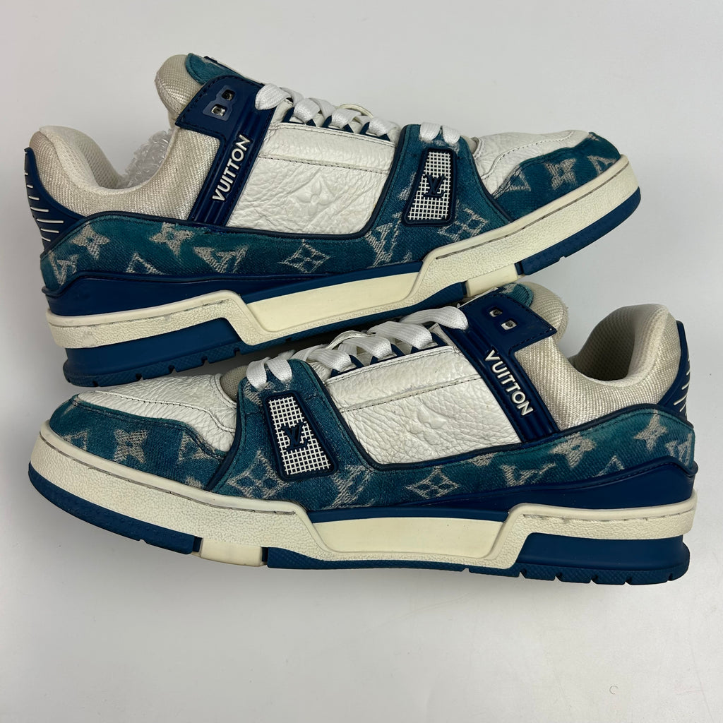 Louis Vuitton LV Trainer Blue Denim