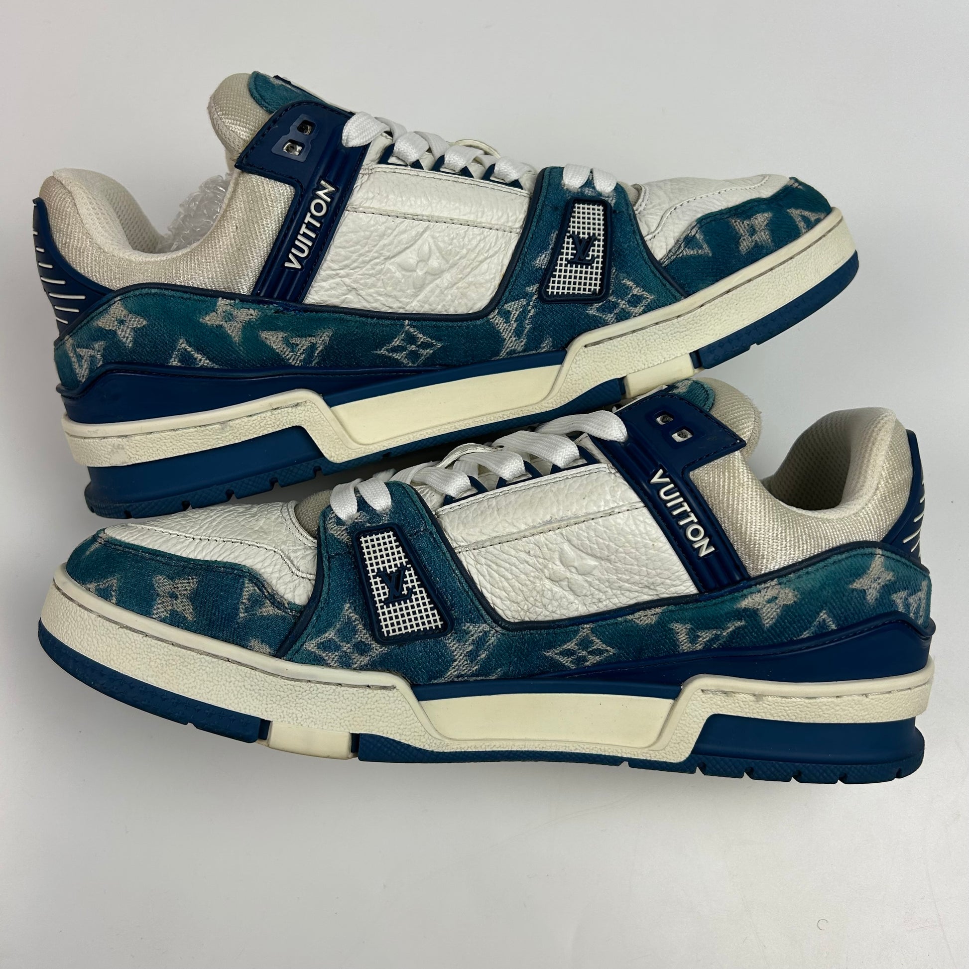 Louis Vuitton LV Trainer Blue Denim