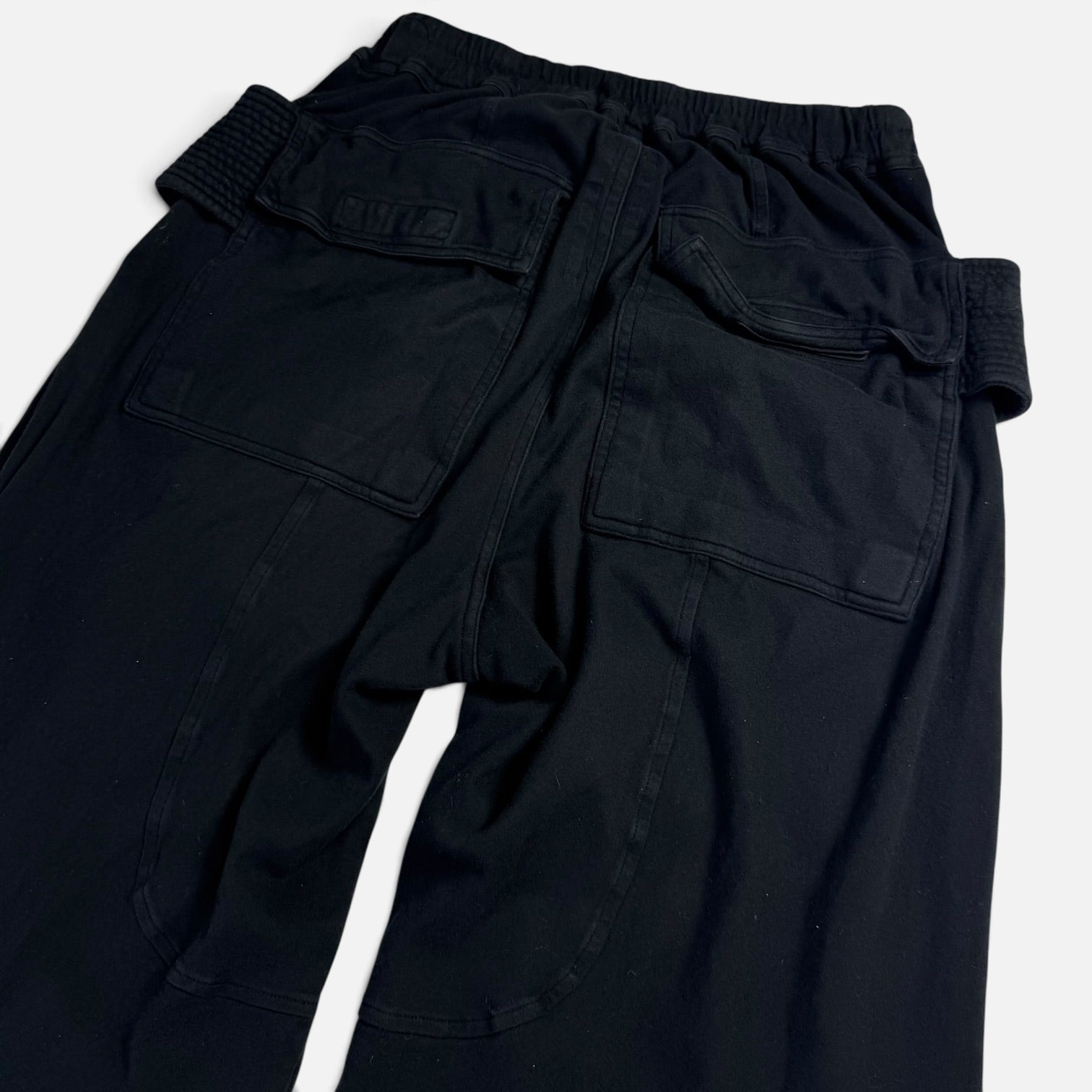 Rick Owens DRKSHDW Creatch Cargo Pants Wide Leg Black | Pantaloni Rick Owens