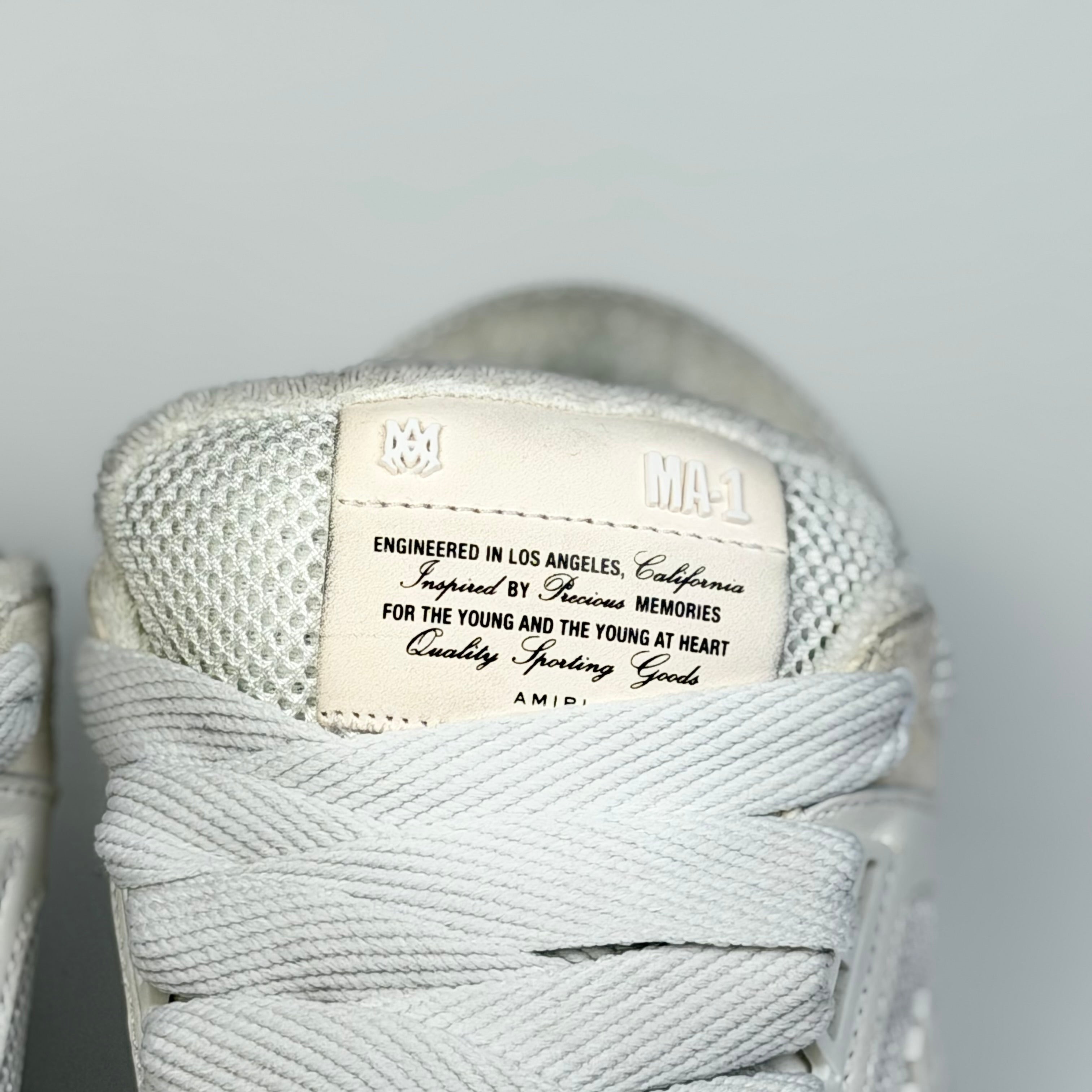 Amiri sneakers – detaliu etichetă | VSTEALS