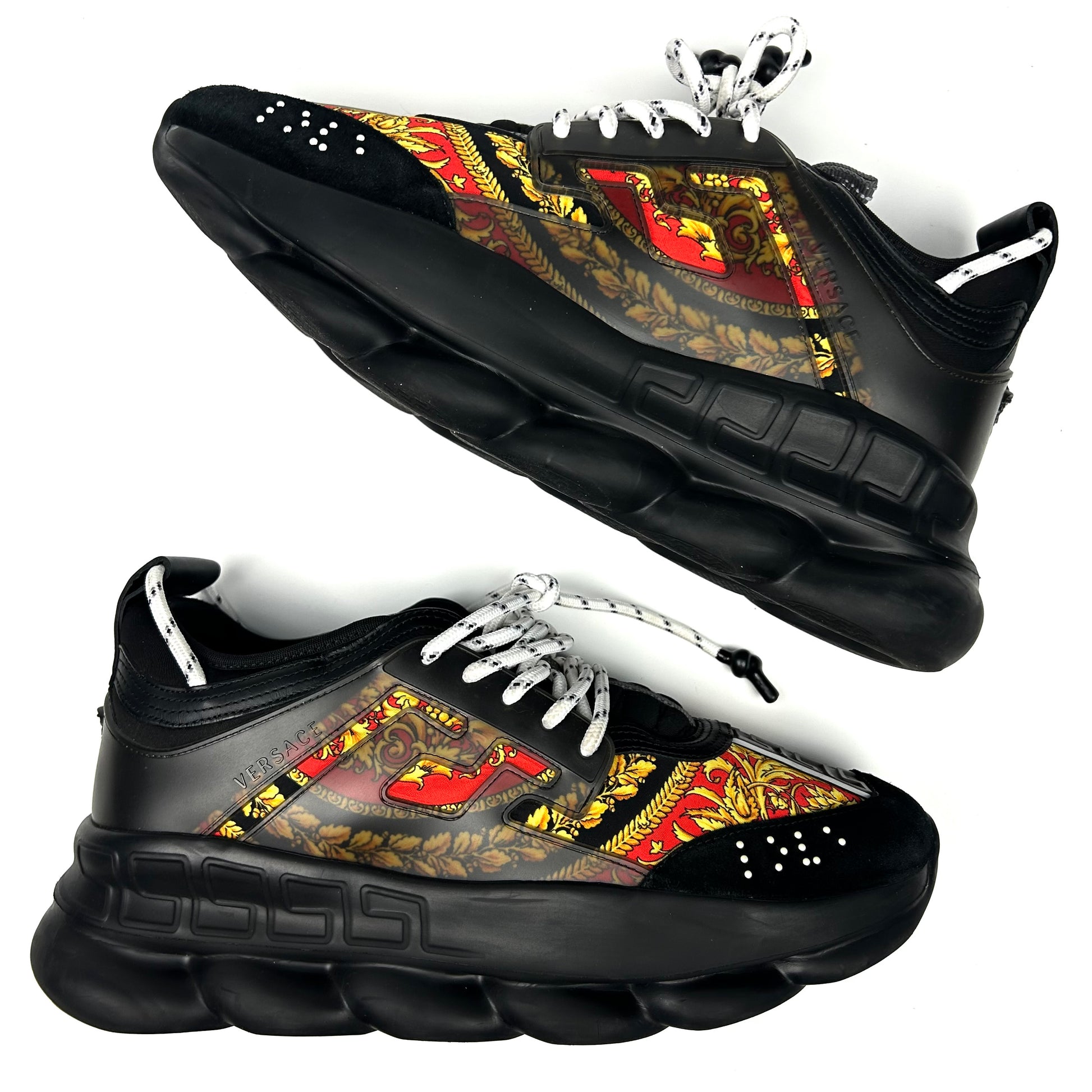 Versace Chain Reaction Barocco Black