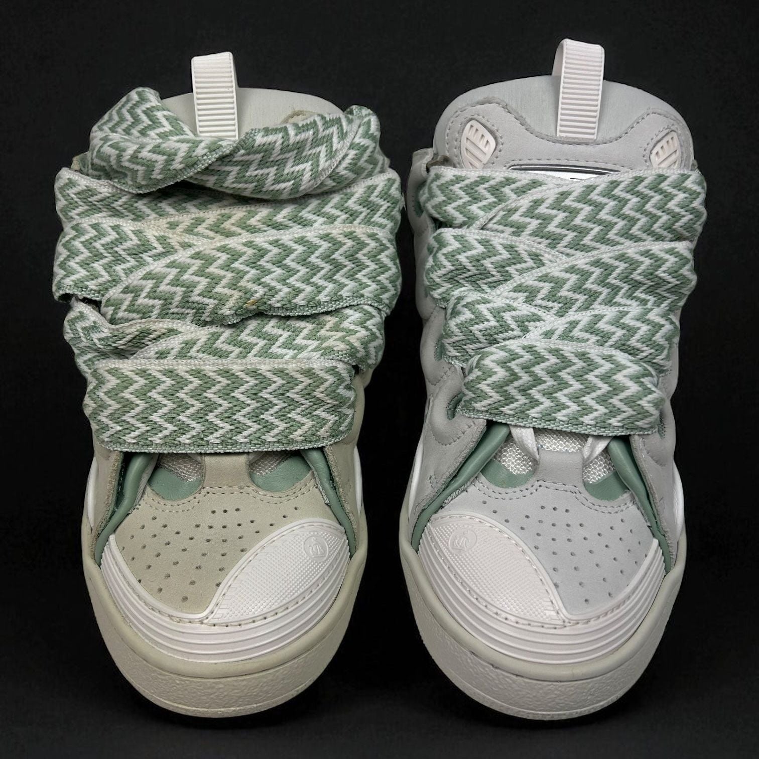 Lanvin Turqoise White Sneaker