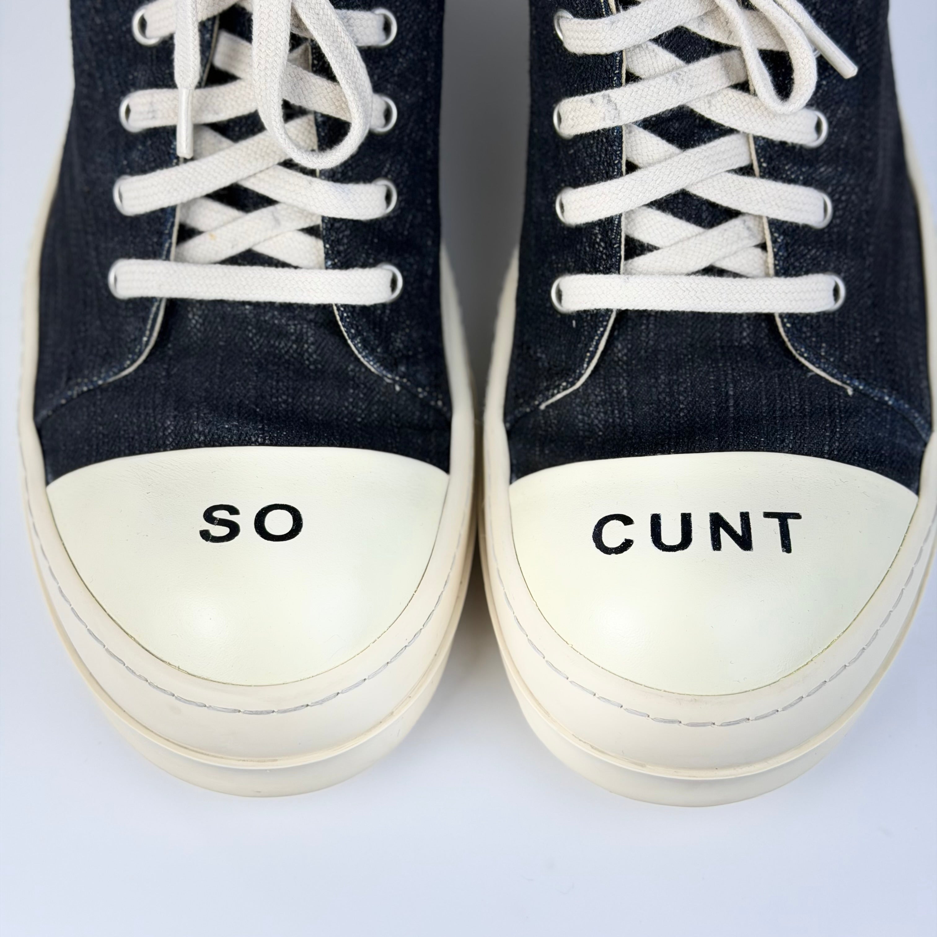 Rick Owens men sneakers – detaliu etichetă | VSTEALS