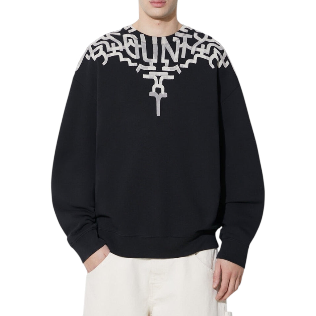 Marcelo Burlon Graffiti Wings Sweatshirt