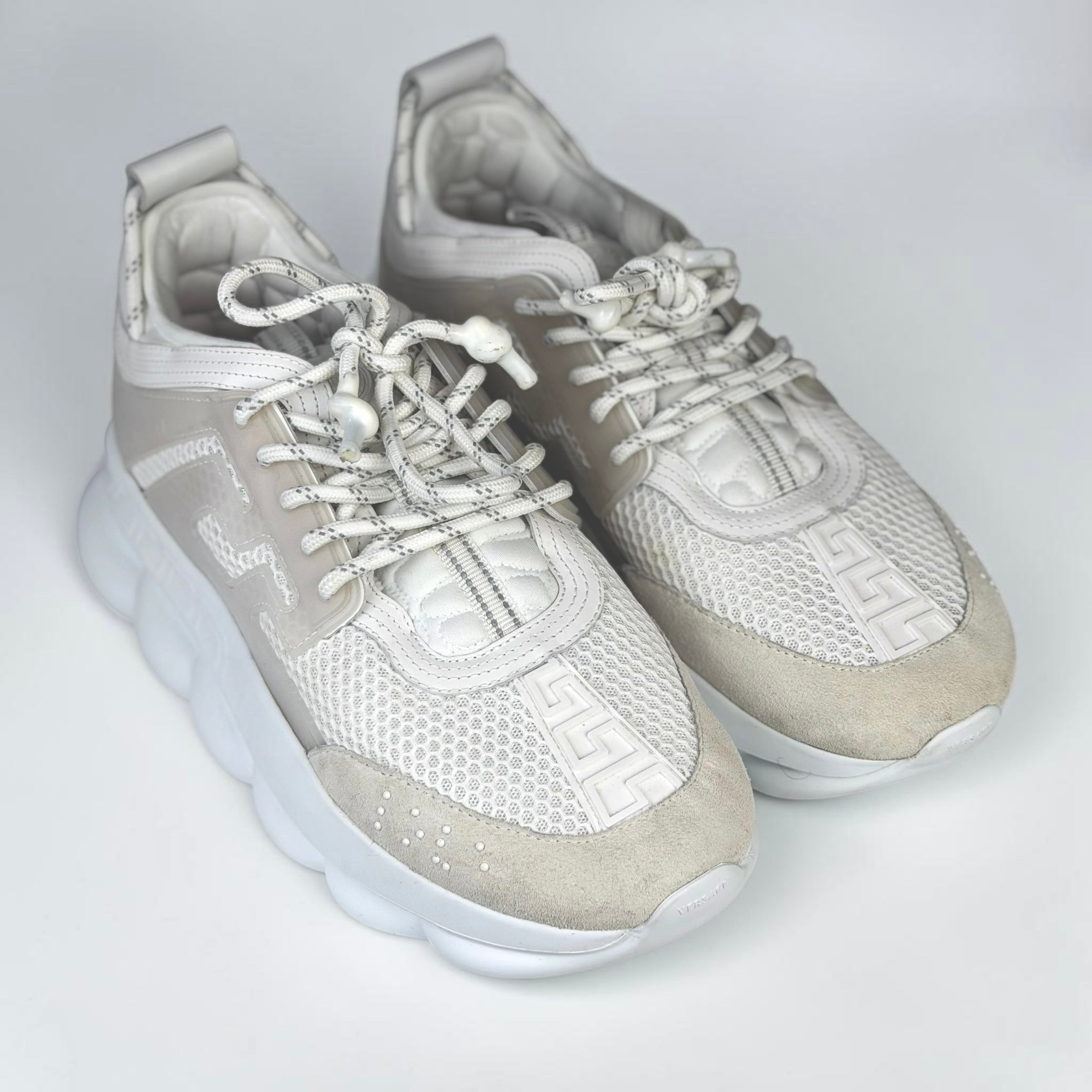 Versace Chain Reaction White